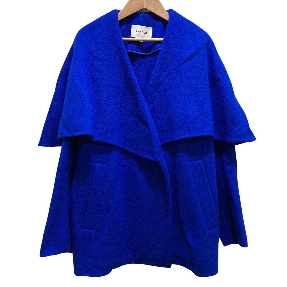 Other Other ENFOLD Light Beaver Cape Coat Textile Outerwear DUTY FREE for USA Size ONE SIZE - 1 Thumbnail