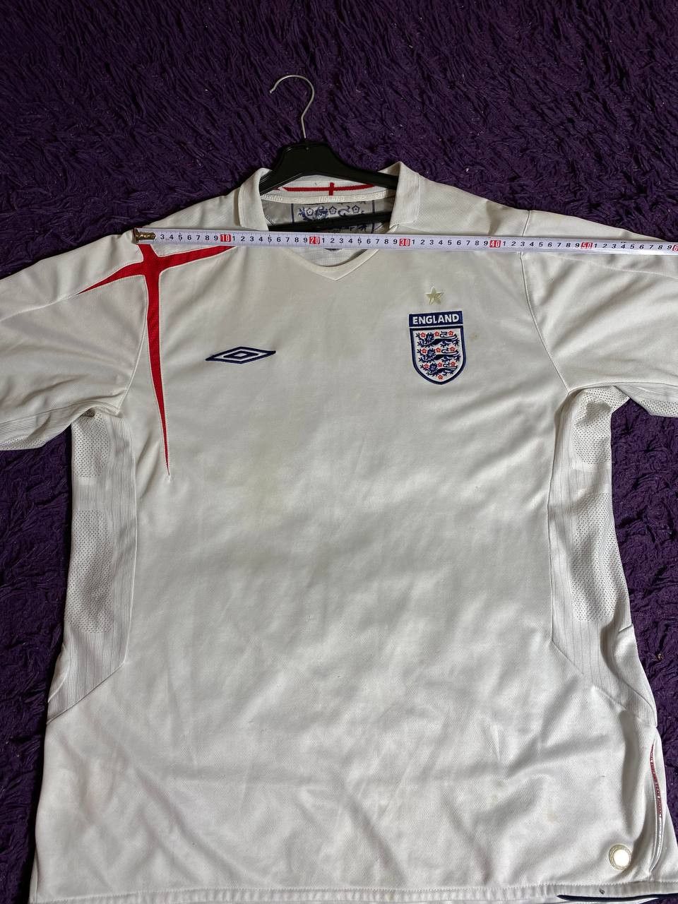 Umbro × Vintage Vintage Umbro England Soccer Jersey Polo T Shirt Size US XXL / EU 58 / 5 - 15 Thumbnail
