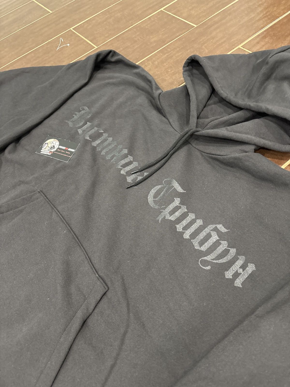 Yeezy Yeezy Gosha Herald Tribune Hoodie Black Size 3 Size US XL / EU 56 / 4 - 2 Thumbnail