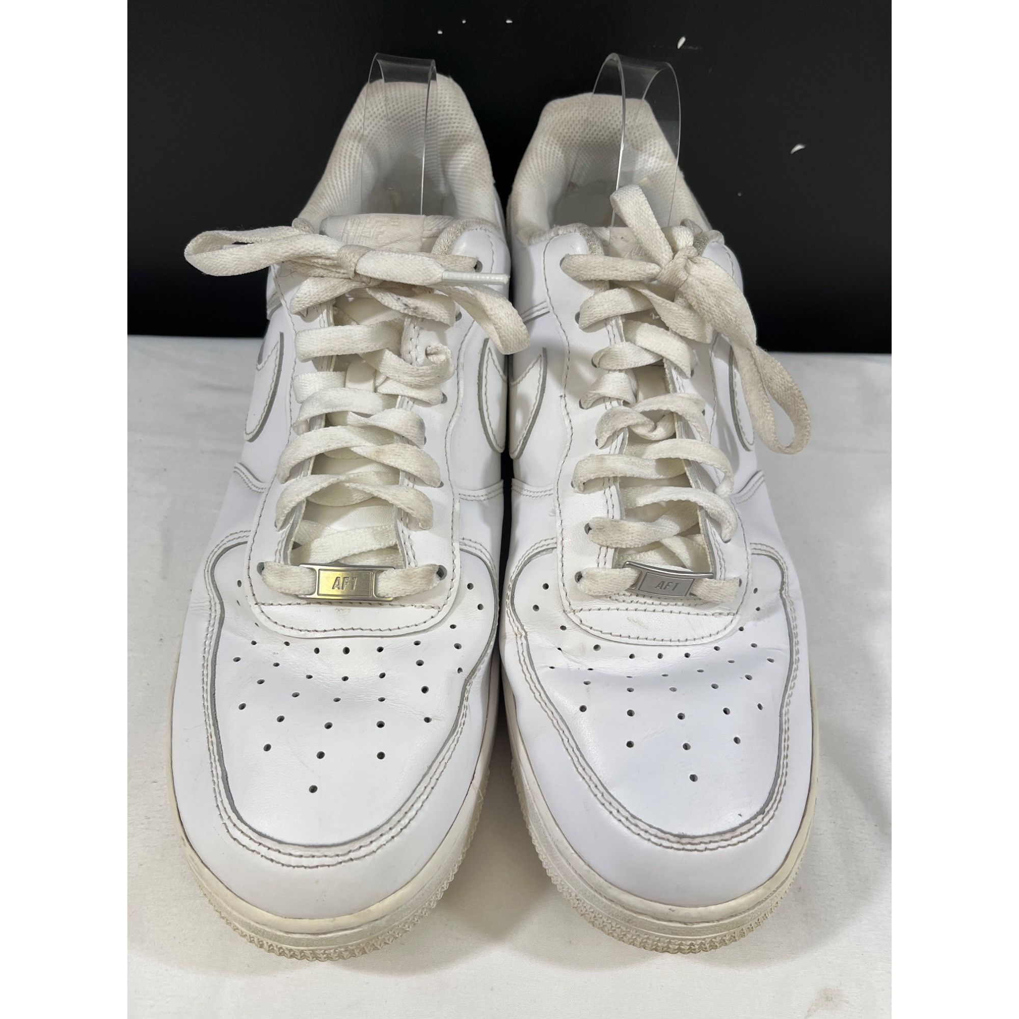 Nike Nike Air Force 1 Mens White Low Top Sneakers Size 11.5 SKU 6 Size US 11.5 / EU 44-45 - 2 Thumbnail
