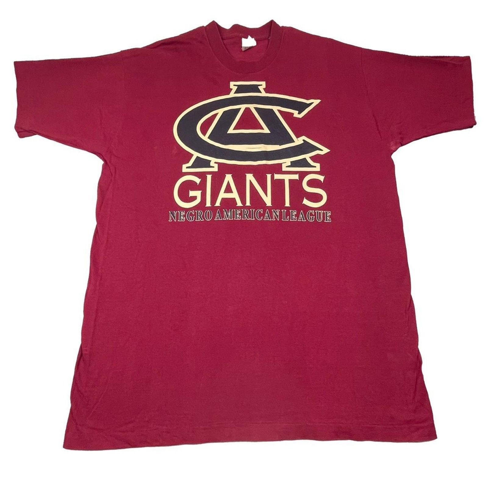 Fruit Of The Loom Vintage negro league shirt 90s Chicago American Giants XXL Size US XXL / EU 58 / 5 - 1 Thumbnail