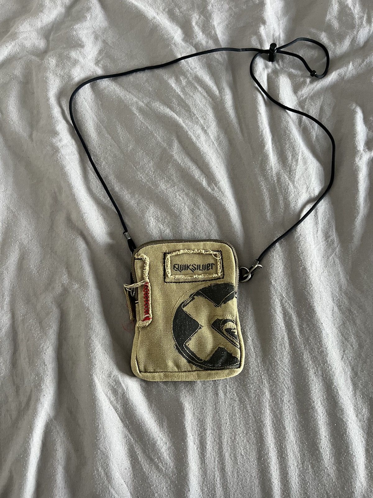 Quiksilver × Vintage Quicksilver Messenger Bag y2k Size ONE SIZE - 3 Thumbnail