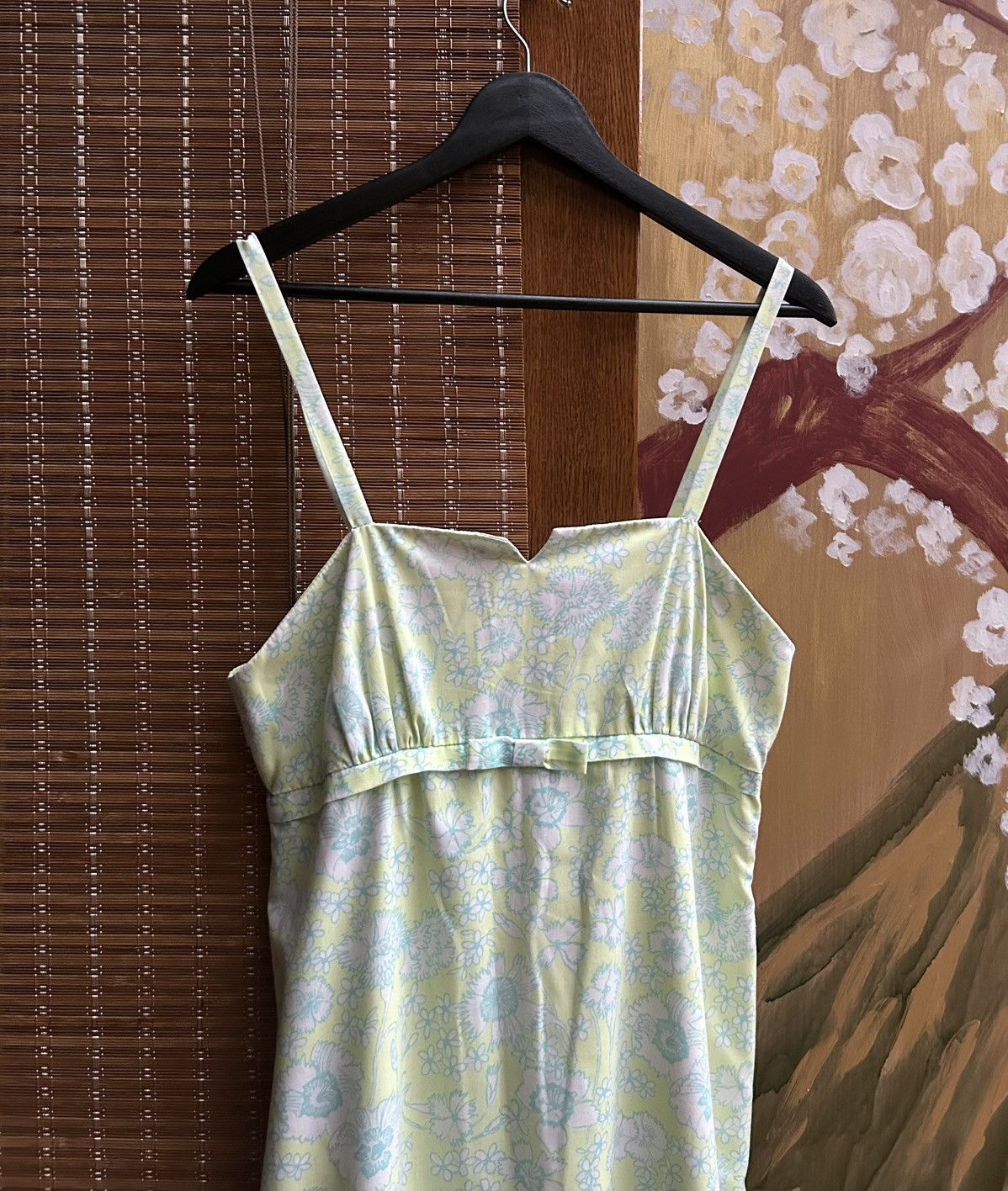 Lilly Pulitzer 60s Liza by Lilly Pulitzer Floral Sleeveless Dress Green Size S / US 4 / IT 40 - 3 Thumbnail