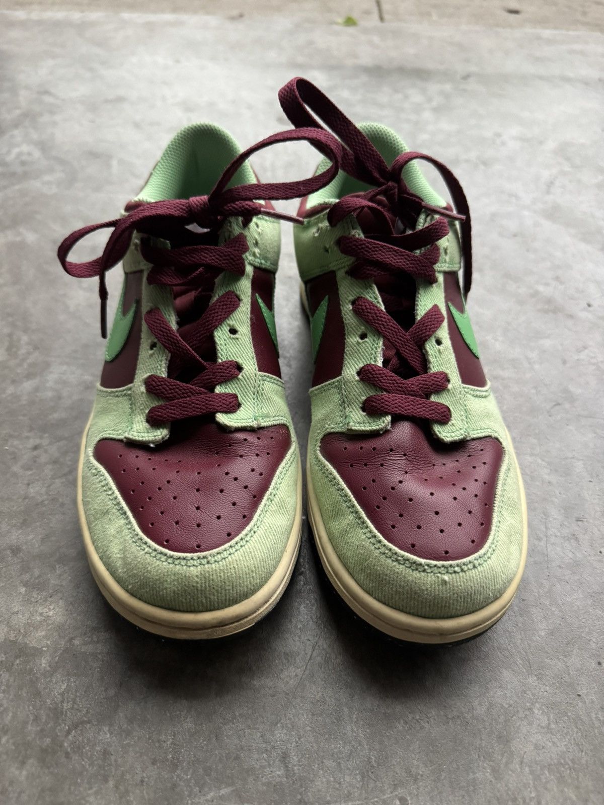 Nike × Vintage Vintage 2007 Women’s Nike Dunk Low Y2K Skater Sneakers Size US 8.5 / IT 38.5 - 3 Thumbnail