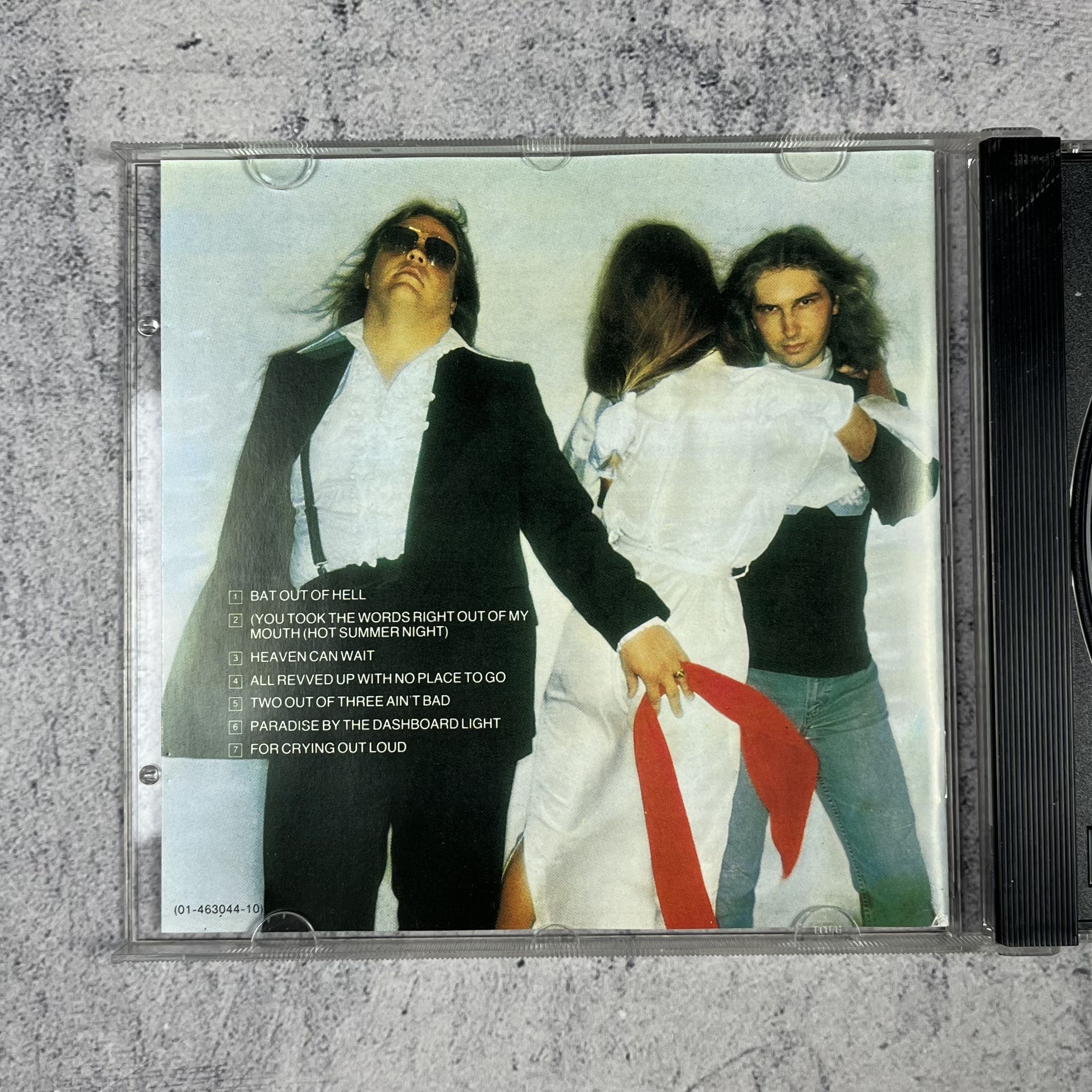 Vintage Vintage Meat Loaf “Bat Out Of Hell” CD Disk 1990’s Size ONE SIZE - 9 Thumbnail
