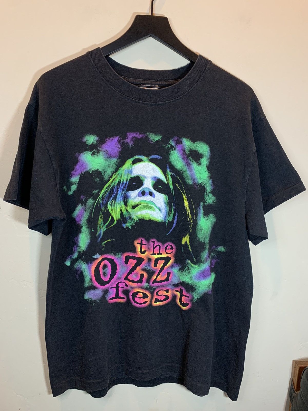 Band Tees × Ozzy Osbourne × Vintage *RARE* Vintage 90s Ozzy Osbourne Ozzfest Single Stitch Shirt Size US L / EU 52-54 / 3 - 1 Thumbnail