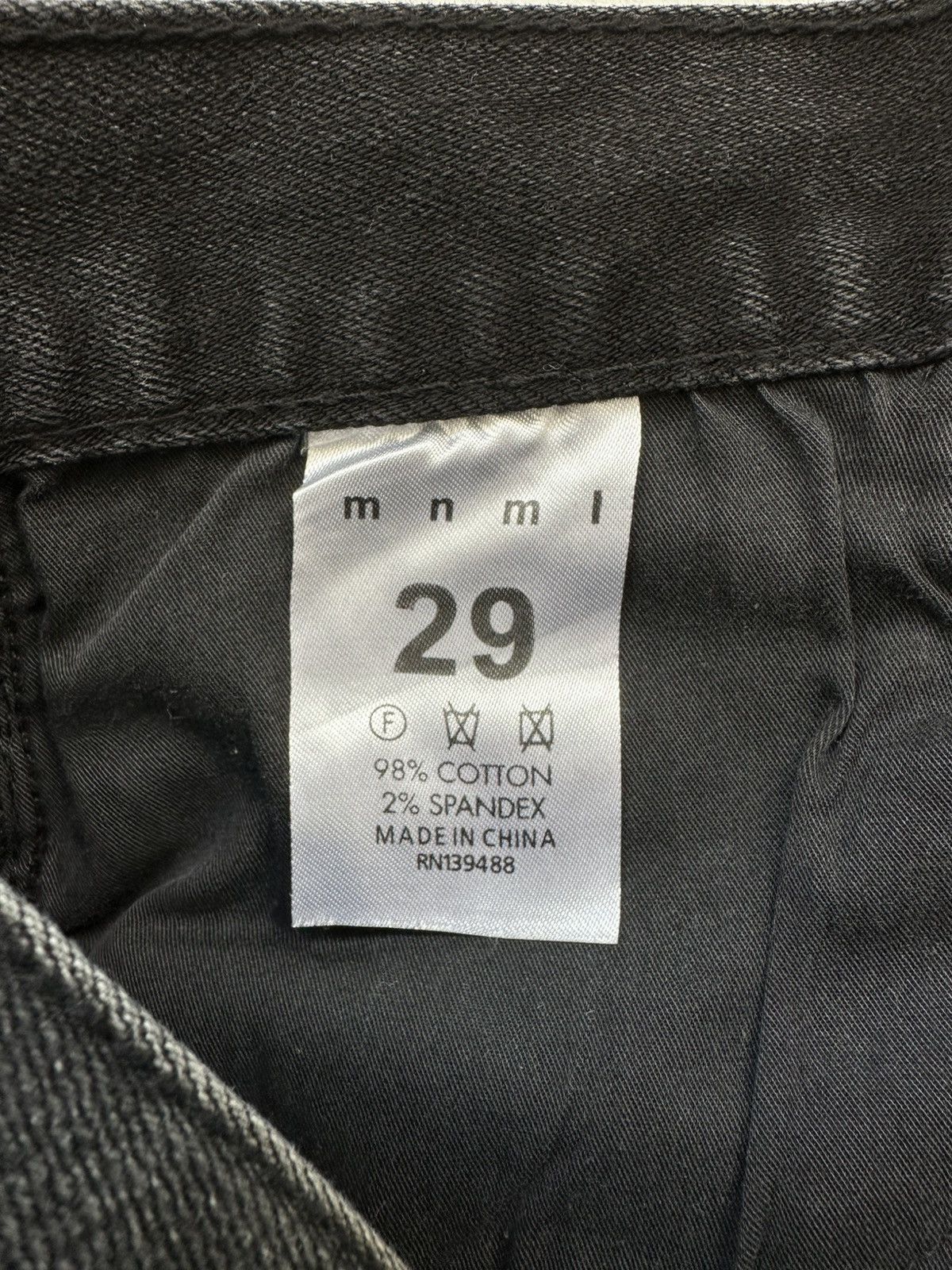 If Six Was Nine × Japanese Brand × MNML Mnml Spider Skinny If Six Was Nine Denim Jeans Size US 29 - 9 Thumbnail