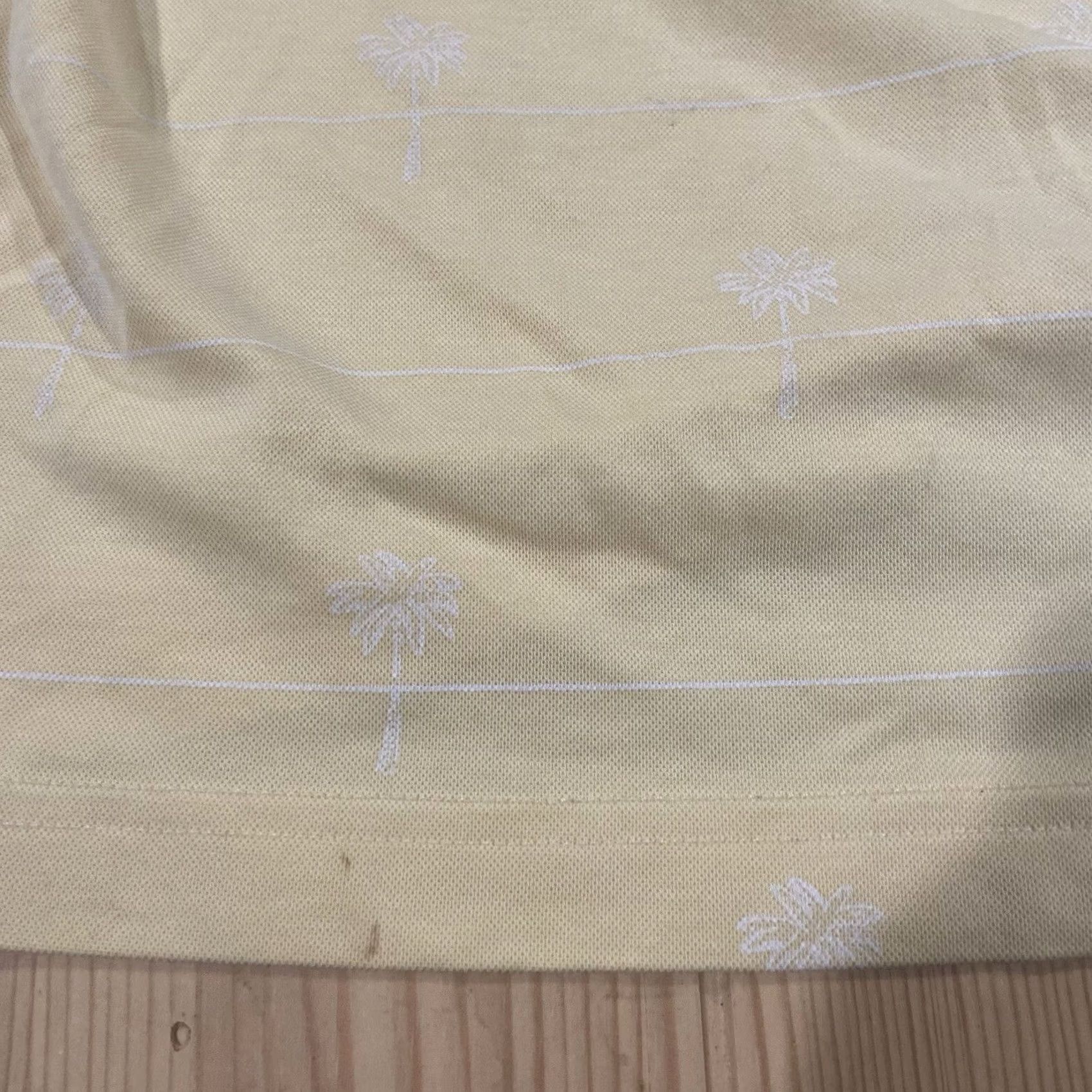 TravisMathew Travis Mathew Polo Shirt Mens 2XL Yellow California Palm Trees Golf Shirt Size US XXL / EU 58 / 5 - 4 Thumbnail
