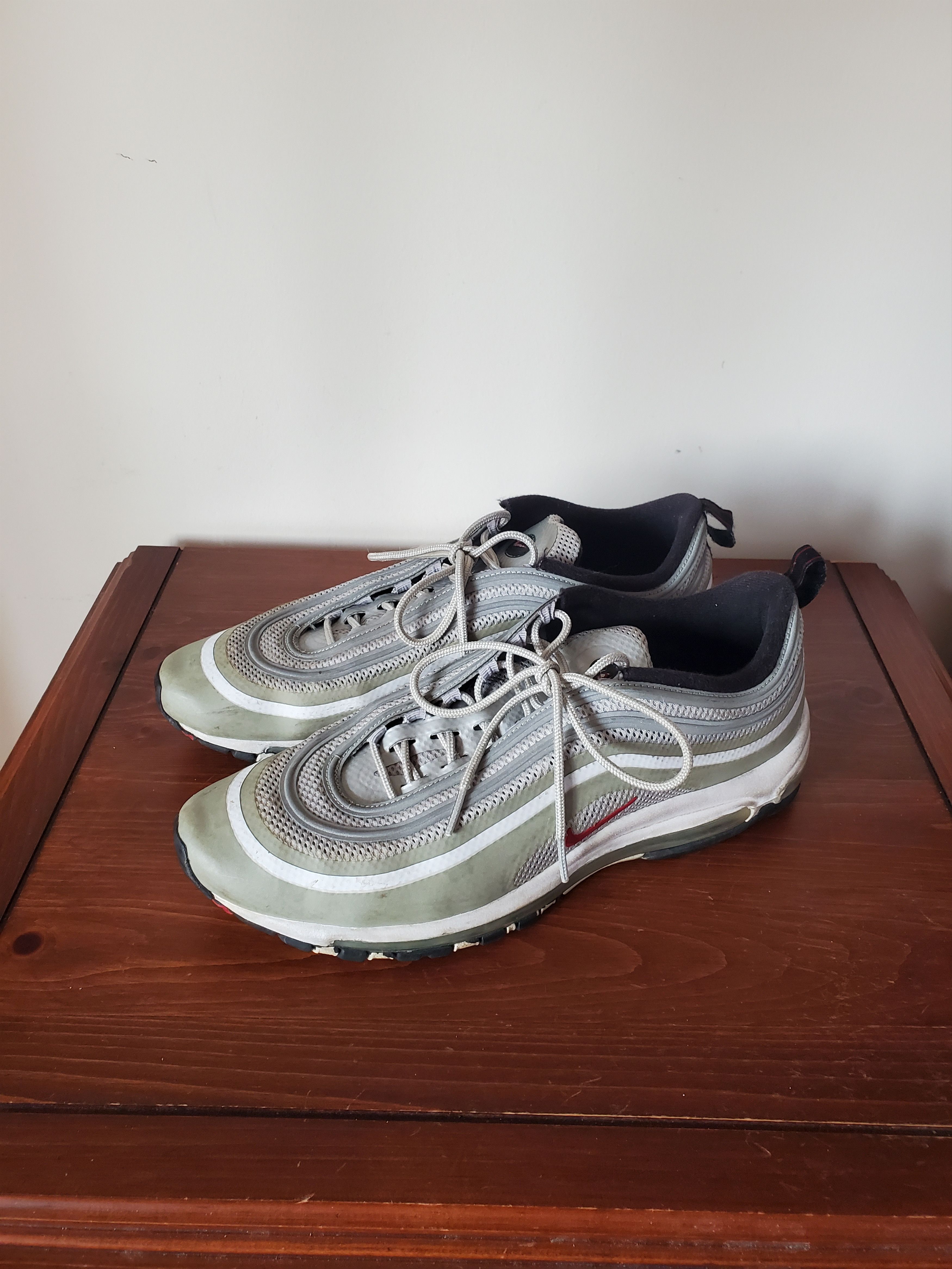 Nike 2012 Air Max 97 "Silver Bullet" Size US 12 / EU 45 - 1 Thumbnail