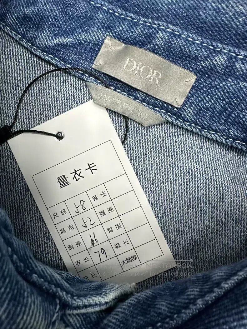 Dior Dior Old letter denim pocket jacket Size US XL / EU 56 / 4 - 3 Thumbnail