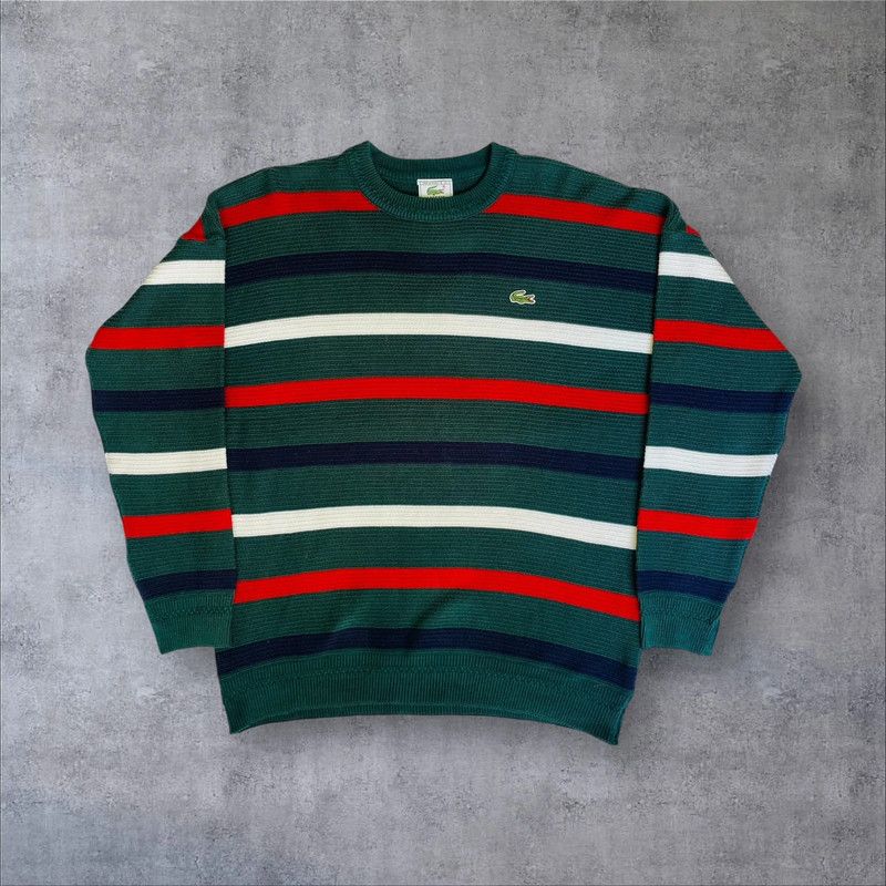 Lacoste Vintage Lacoste Sweater Size US M / EU 48-50 / 2 - 1 Thumbnail
