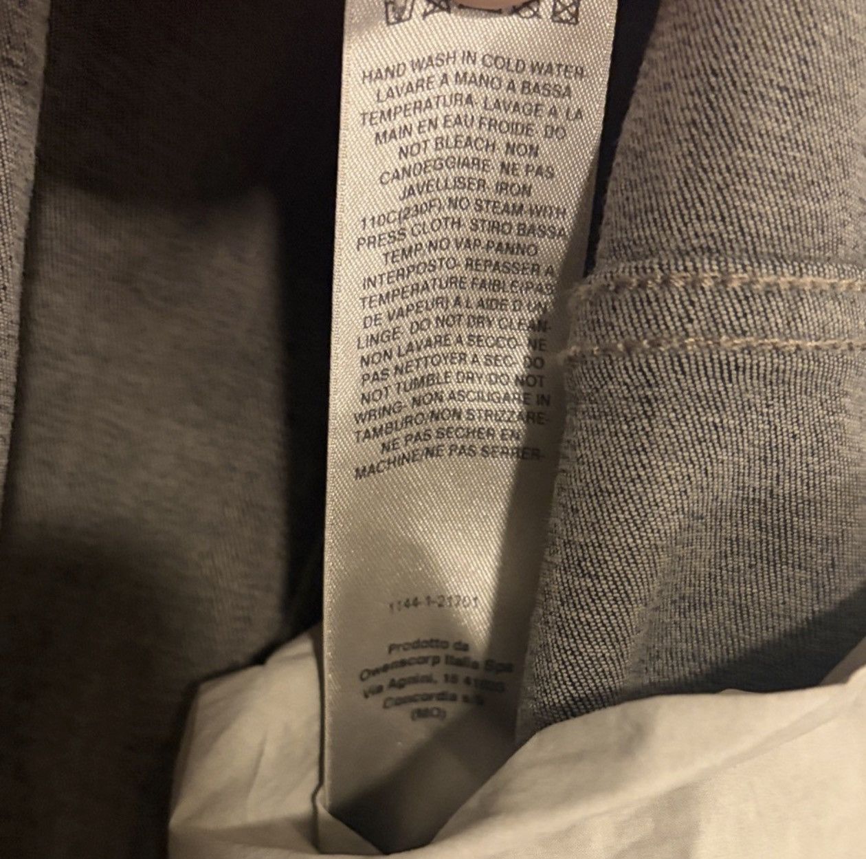 Rick Owens Drkshdw Rick Owens DRKSHDW Cropped Worker Jacket in Mineral Pearl Size US XL / EU 56 / 4 - 8 Thumbnail