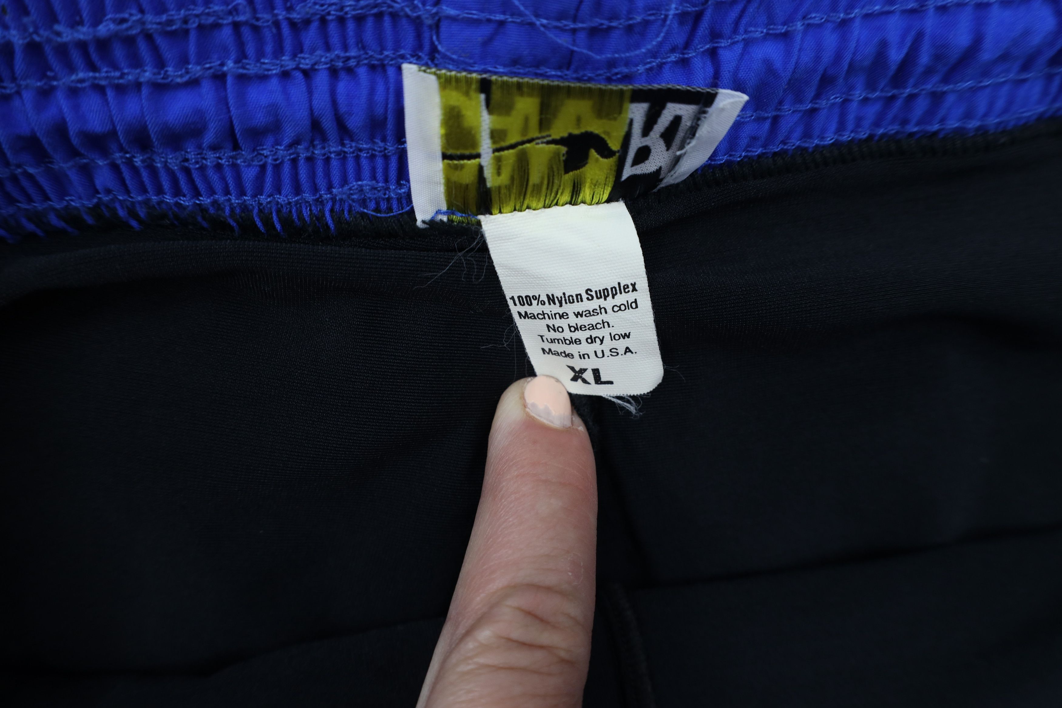 Canari Vintage 90s Canari Gel Lined Bicycle Cycling Shorts Blue USA Size US 36 / EU 52 - 7 Thumbnail