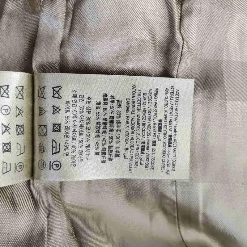 Burberry Burberry Light Pink Cotton Women's Trench Coat. Size M / US 6-8 / IT 42-44 - 3 Thumbnail