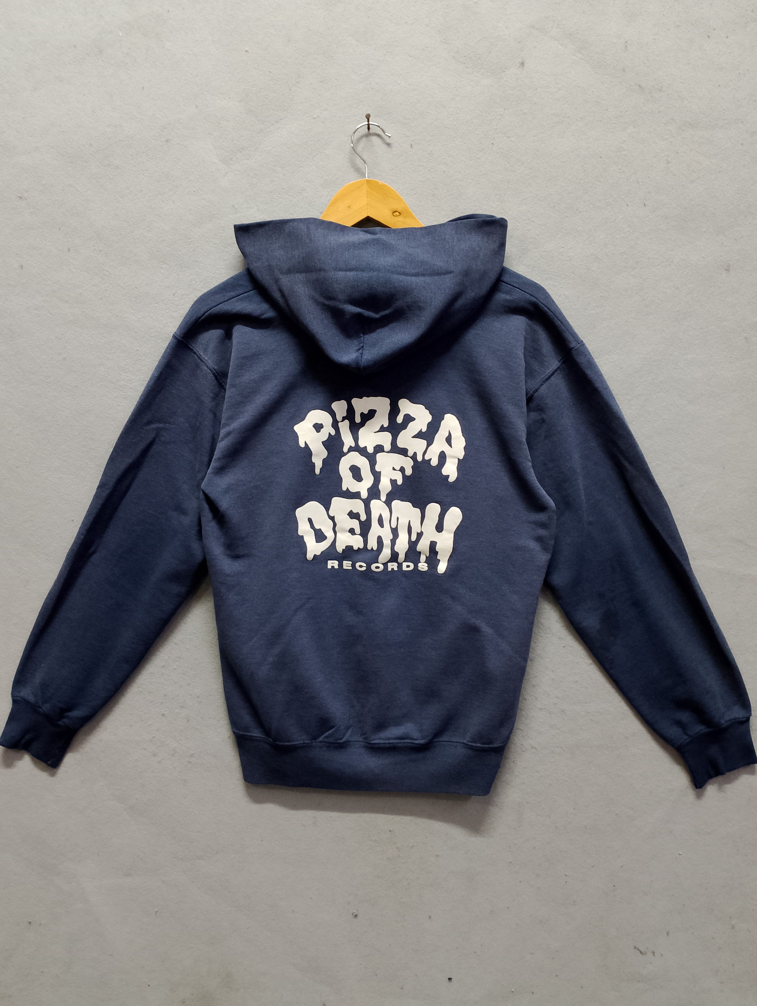 Band Tees Vintage Pizza Of Death Records Zip Hoodie USA Made Size US M / EU 48-50 / 2 - 3 Thumbnail