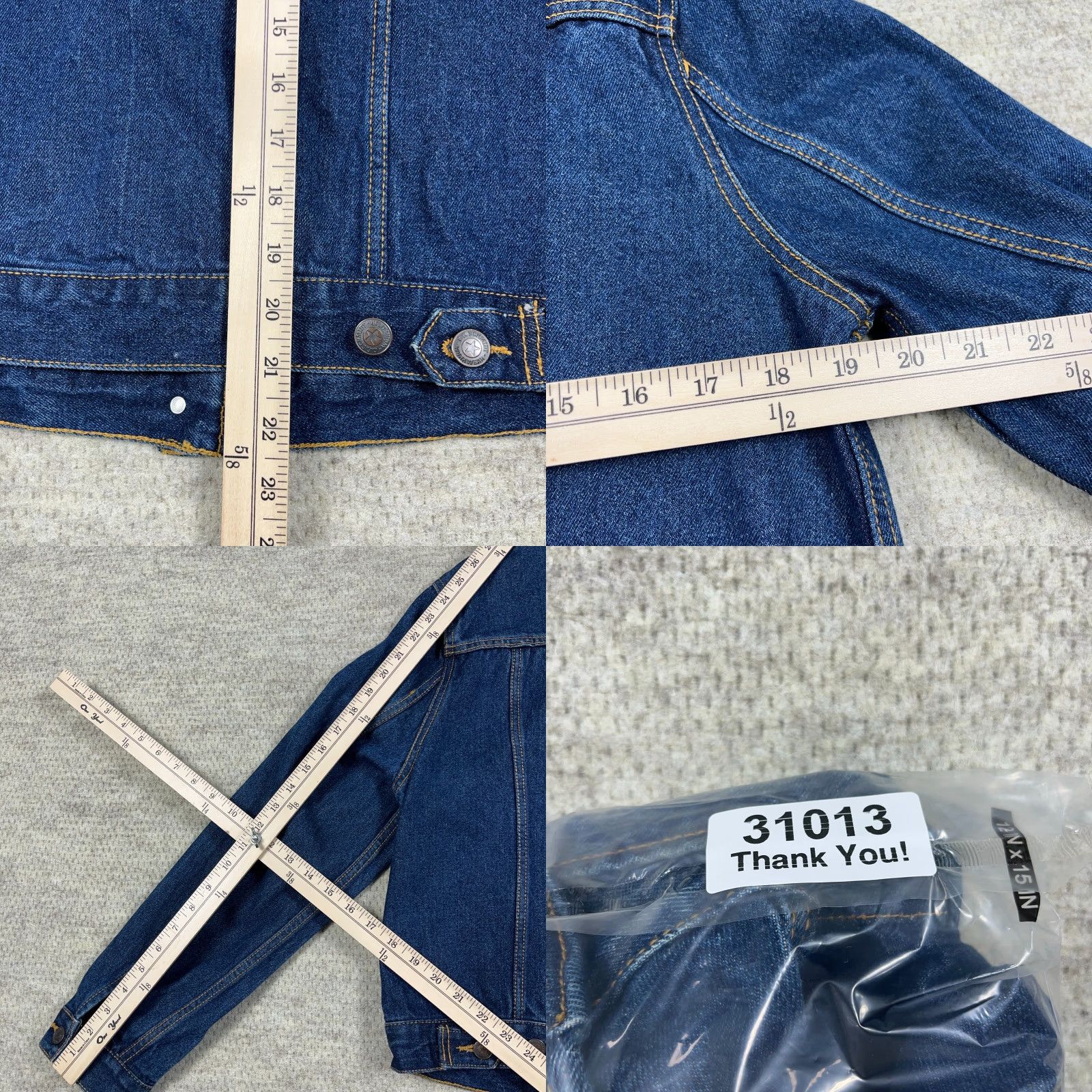Denime VINTAGE not Size 40" / US 18 - 8 Thumbnail