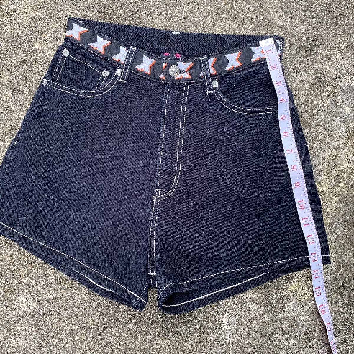 X-Girl X-Girl Denim Short Pants X-Girl SunFaded Size 25" / US 0 / IT 36 - 7 Thumbnail