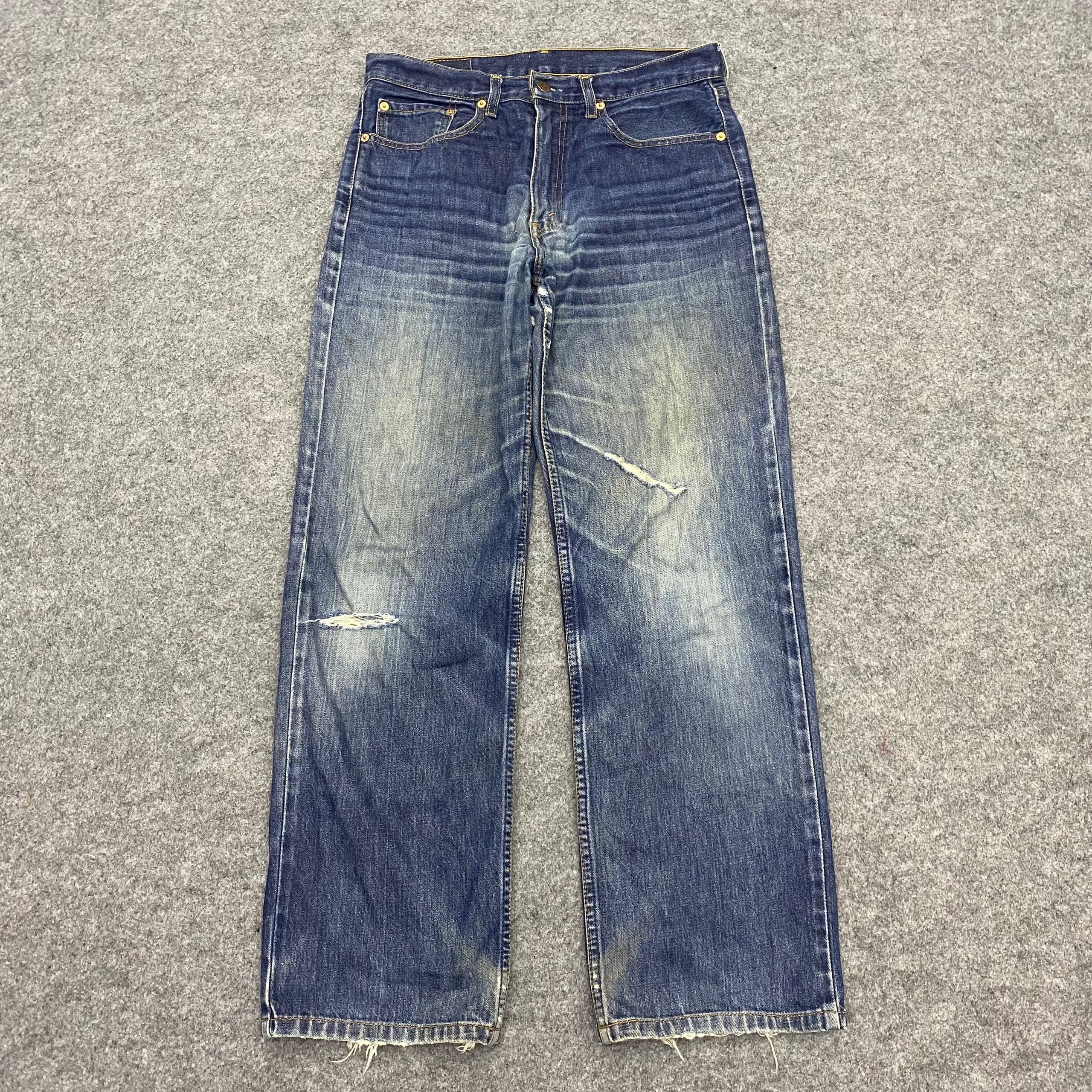 💥Vintage Levis 508 Distressed denim Kurt Cobain Style