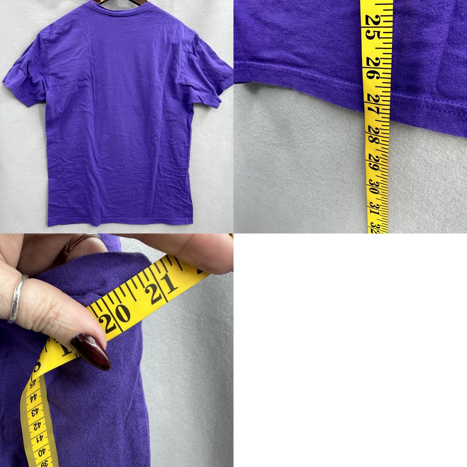 Vintage Full Send Logo Shirt Mens Medium Crew Neck Purple Retro Graphic Tee Size US M / EU 48-50 / 2 - 8 Thumbnail
