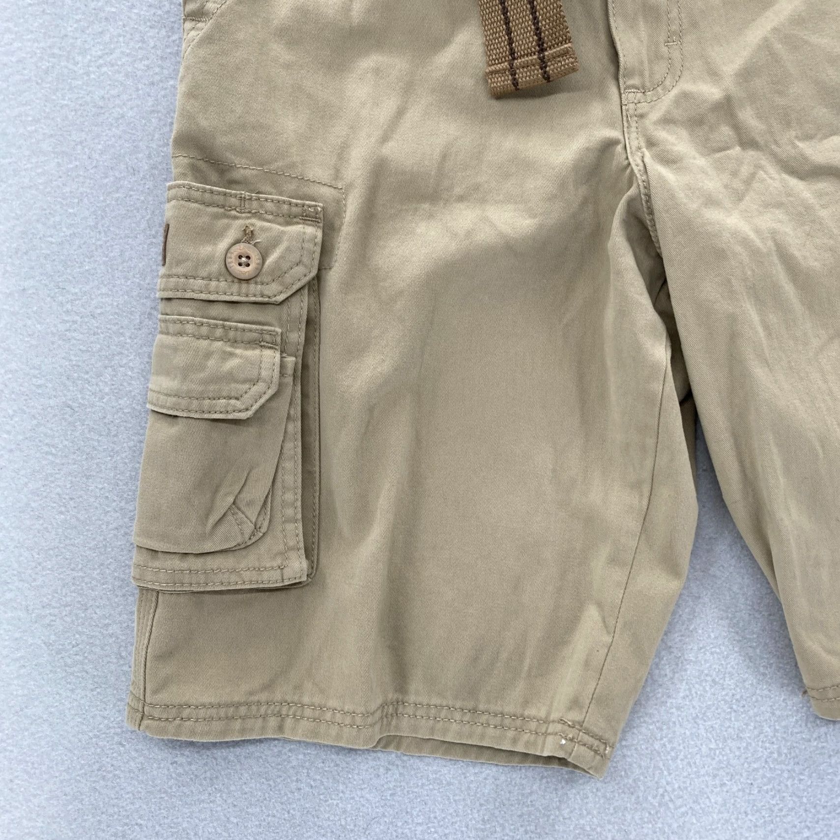 Lee Lee Belted Cargo Shorts Mens 30 Khaki Beige Relaxed Outdoors Hiking Workwear NWT Size US 30 / EU 46 - 2 Thumbnail
