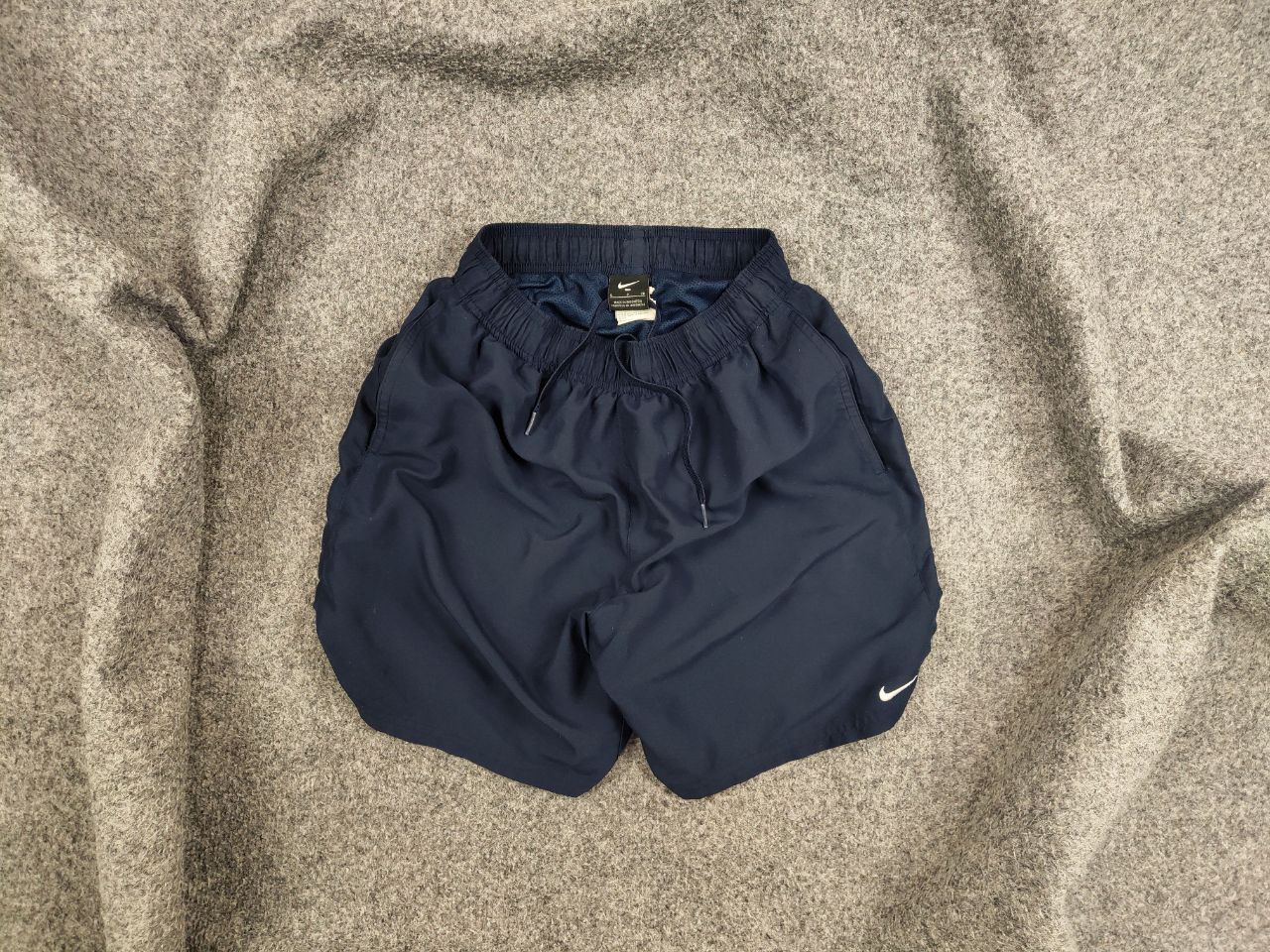 Nike Vintage Nike Shorts Dark Logo swoosh casual Y2K Streetwear Size US 31 - 2 Thumbnail