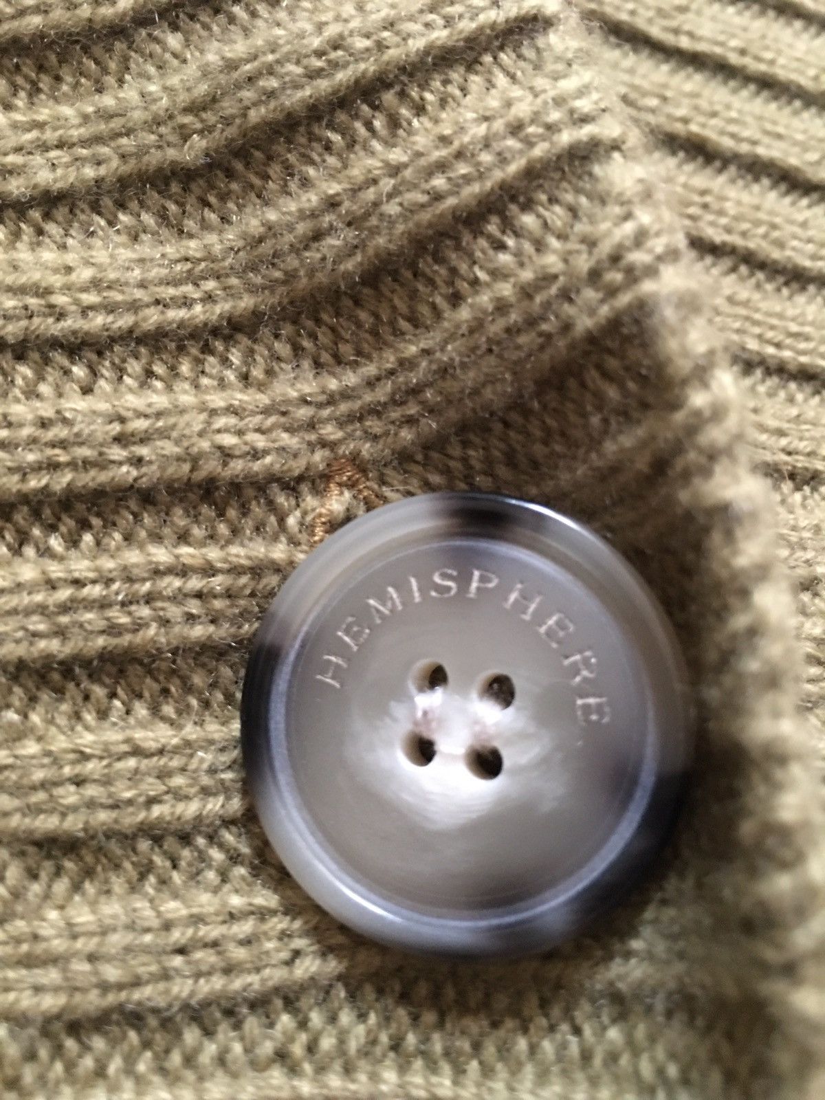 Designer HEMISPHERE Wool Cashmere Sweater Cardigan Size XS Size XS / US 0-2 / IT 36-38 - 9 Thumbnail