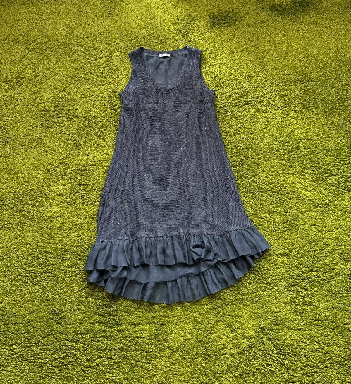 Brunello Cucinelli × Designer Brunello Cucinelli silk + linen blend dress Size M / US 6-8 / IT 42-44 - 1 Thumbnail