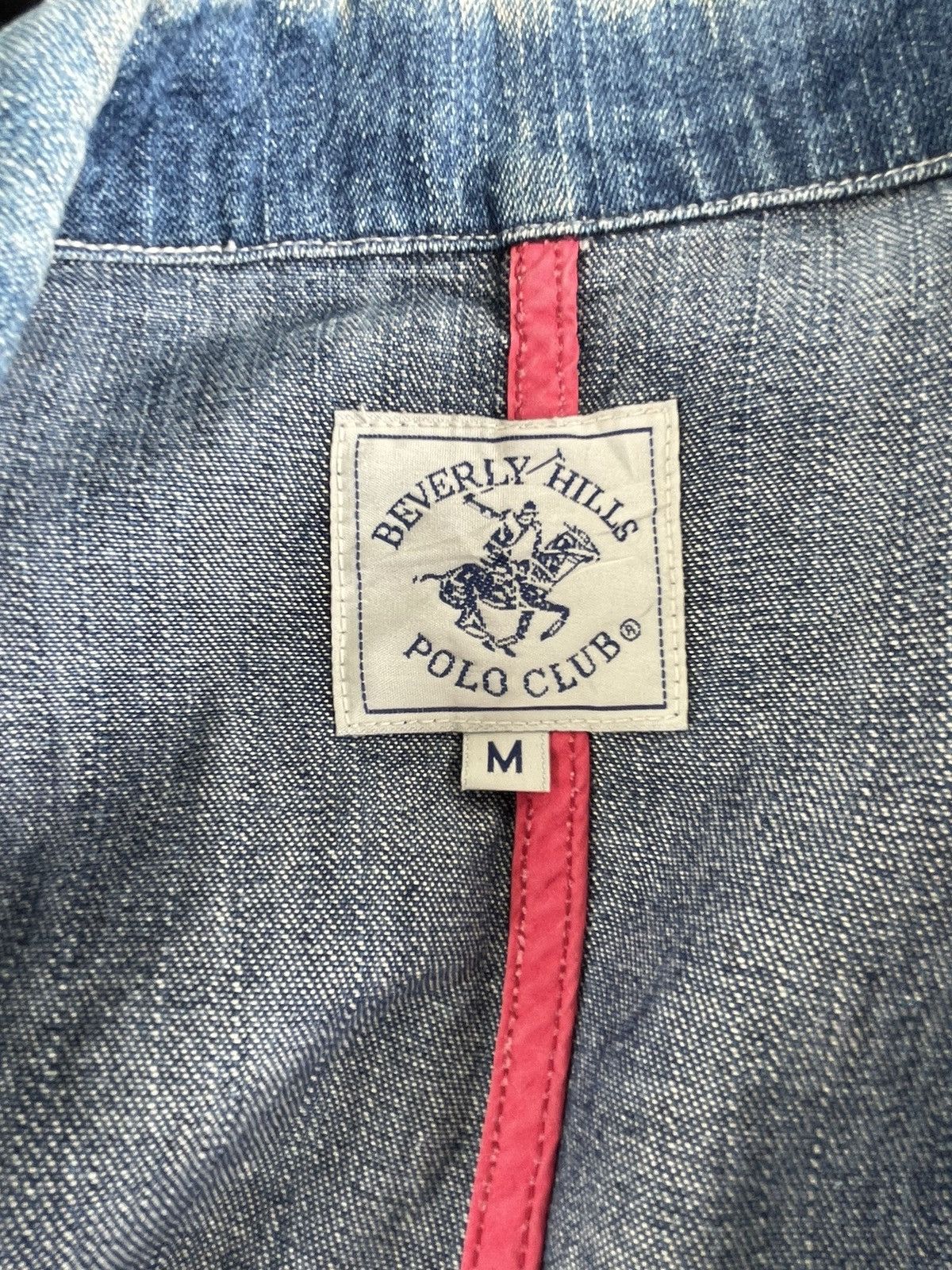 Beverly Hills Polo Club Beverly Hilis Polo Club Denim Buttom Up Long Sleeve Size US M / EU 48-50 / 2 - 5 Thumbnail