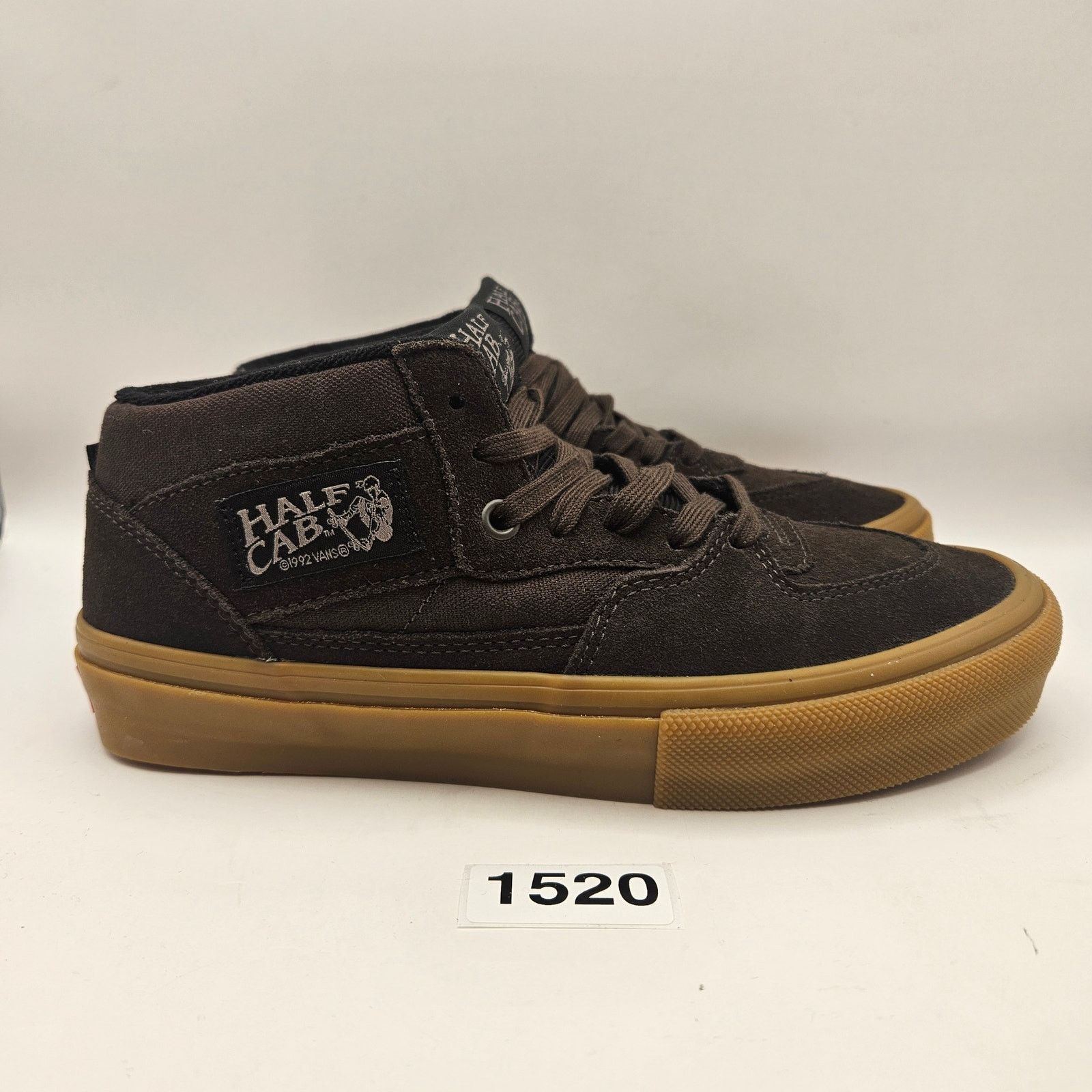 Vans VANS MEN'S 6 HALF CAB SKATEBOARD SHOES BROWN GUM NWOB Size US 6 / EU 39 - 4 Thumbnail