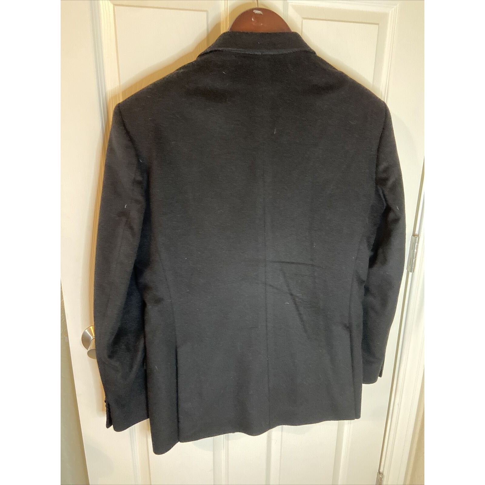 Valentino Valentino Pure Cashmere Black Blazer Sport Coat 42R/52R Size 42R - 2 Thumbnail