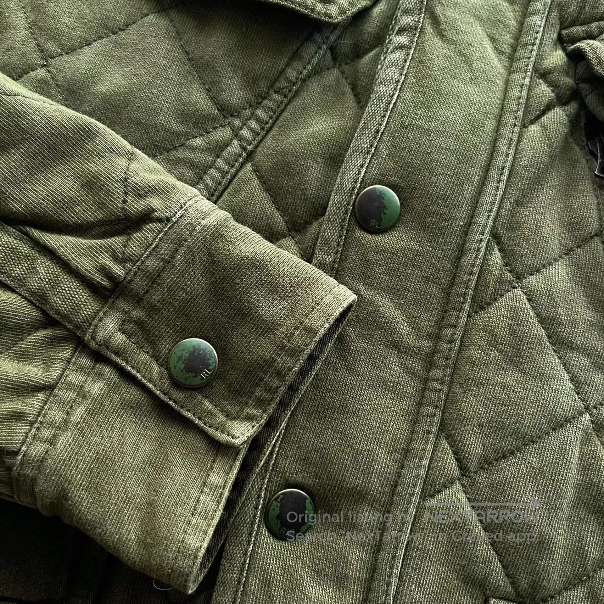 Polo Ralph Lauren Ralph Lauren Quilted Military Jacket. Size US M / EU 48-50 / 2 - 7 Thumbnail