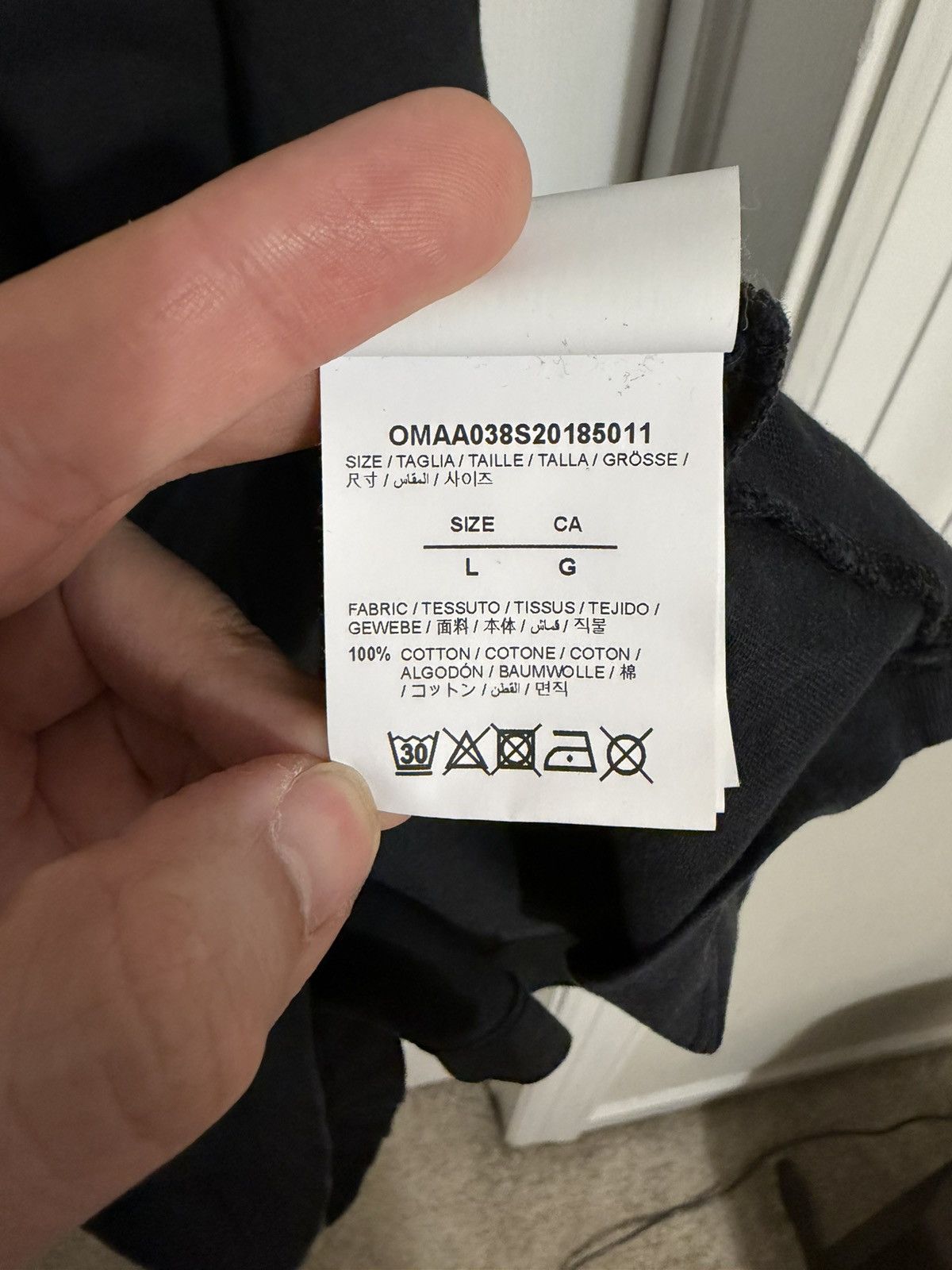Off-White Figure Shirt Size US L / EU 52-54 / 3 - 4 Thumbnail