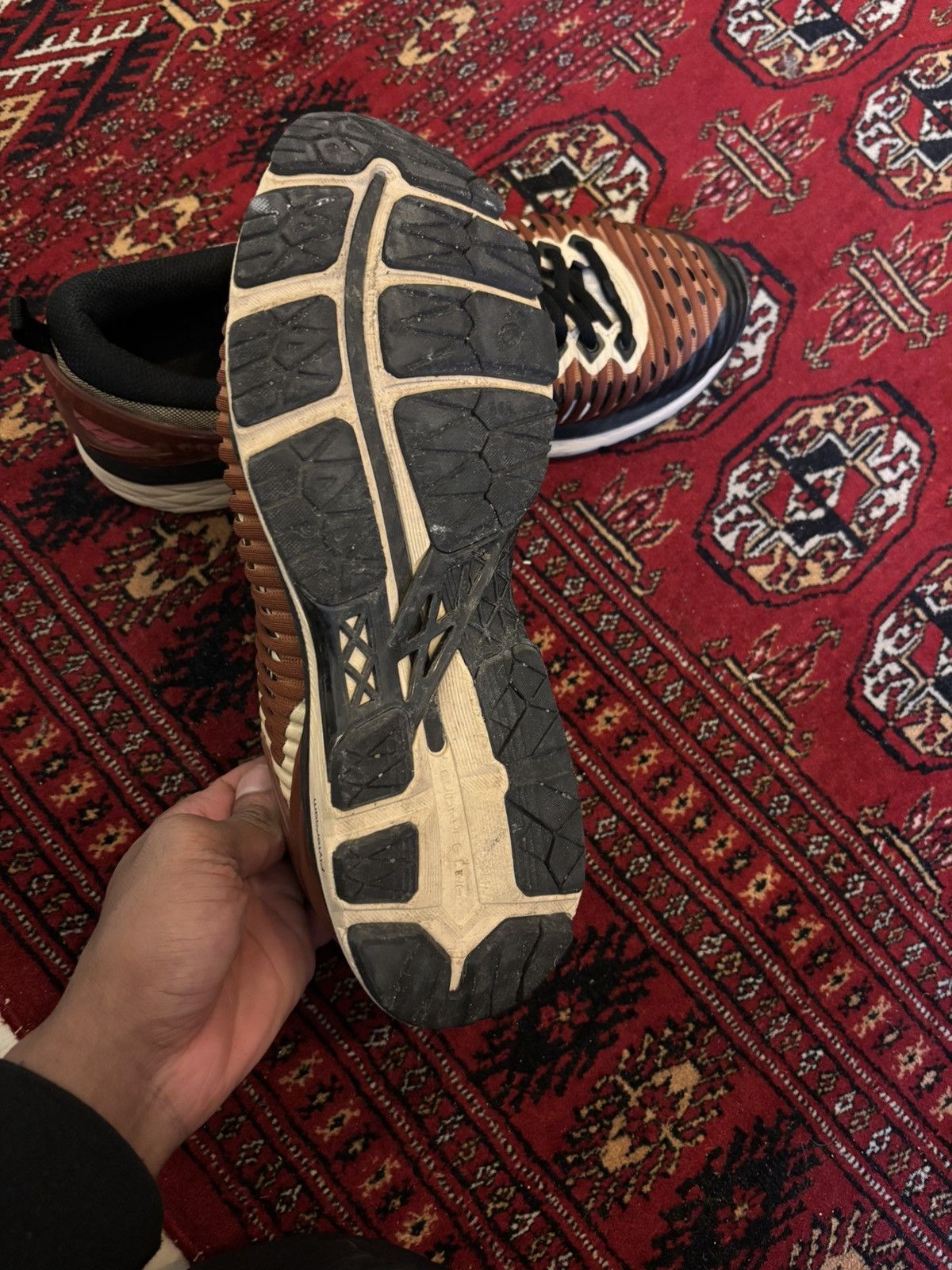 Asics × Kiko Kostadinov Asics X Kiko Kostadinov Gel Delva 1 Caramel Size US 10 / EU 43 - 6 Thumbnail