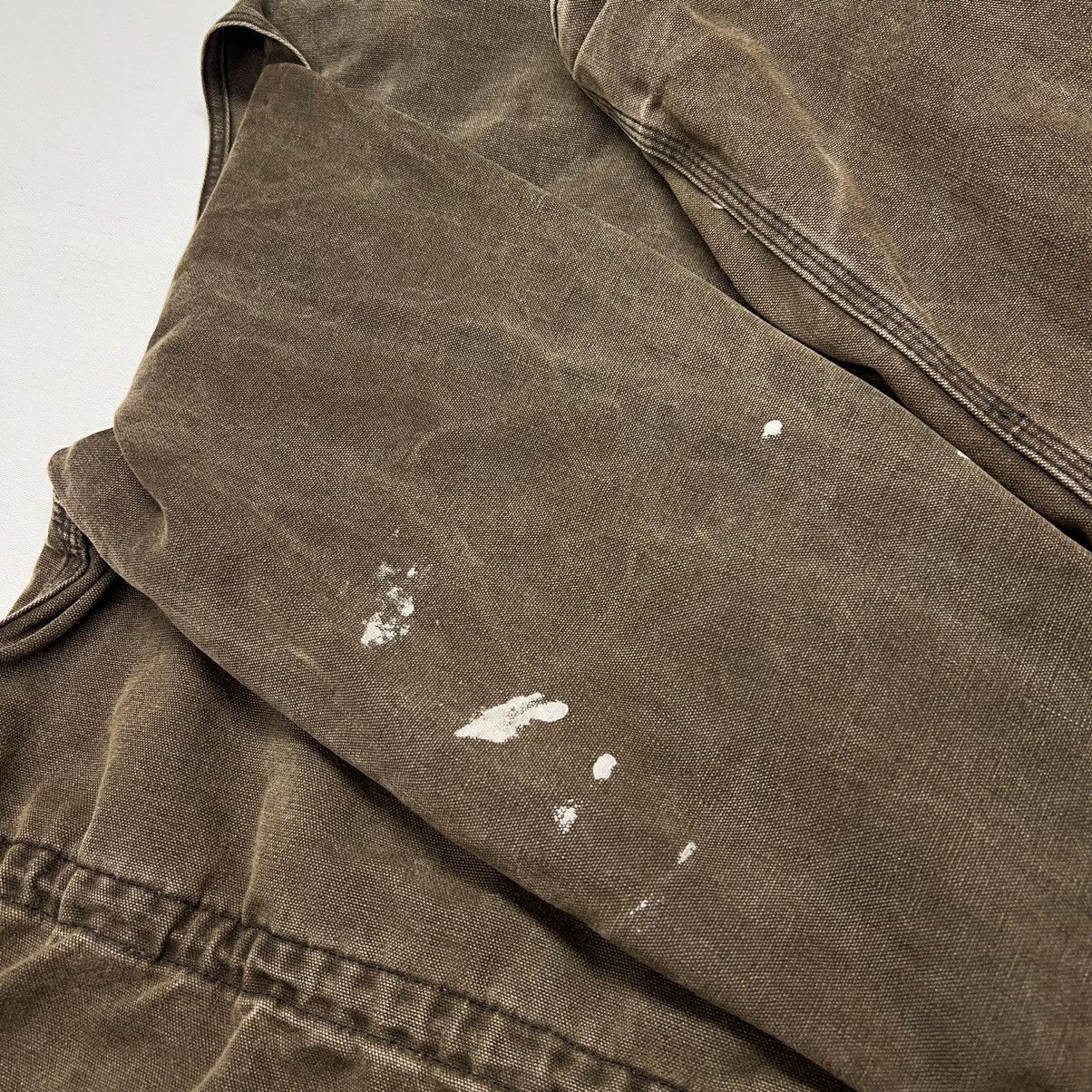 Carhartt × Vintage Carhartt Jacket Brown Duster Chore Barn Coat Canvas Full Zip Size US L / EU 52-54 / 3 - 20 Thumbnail