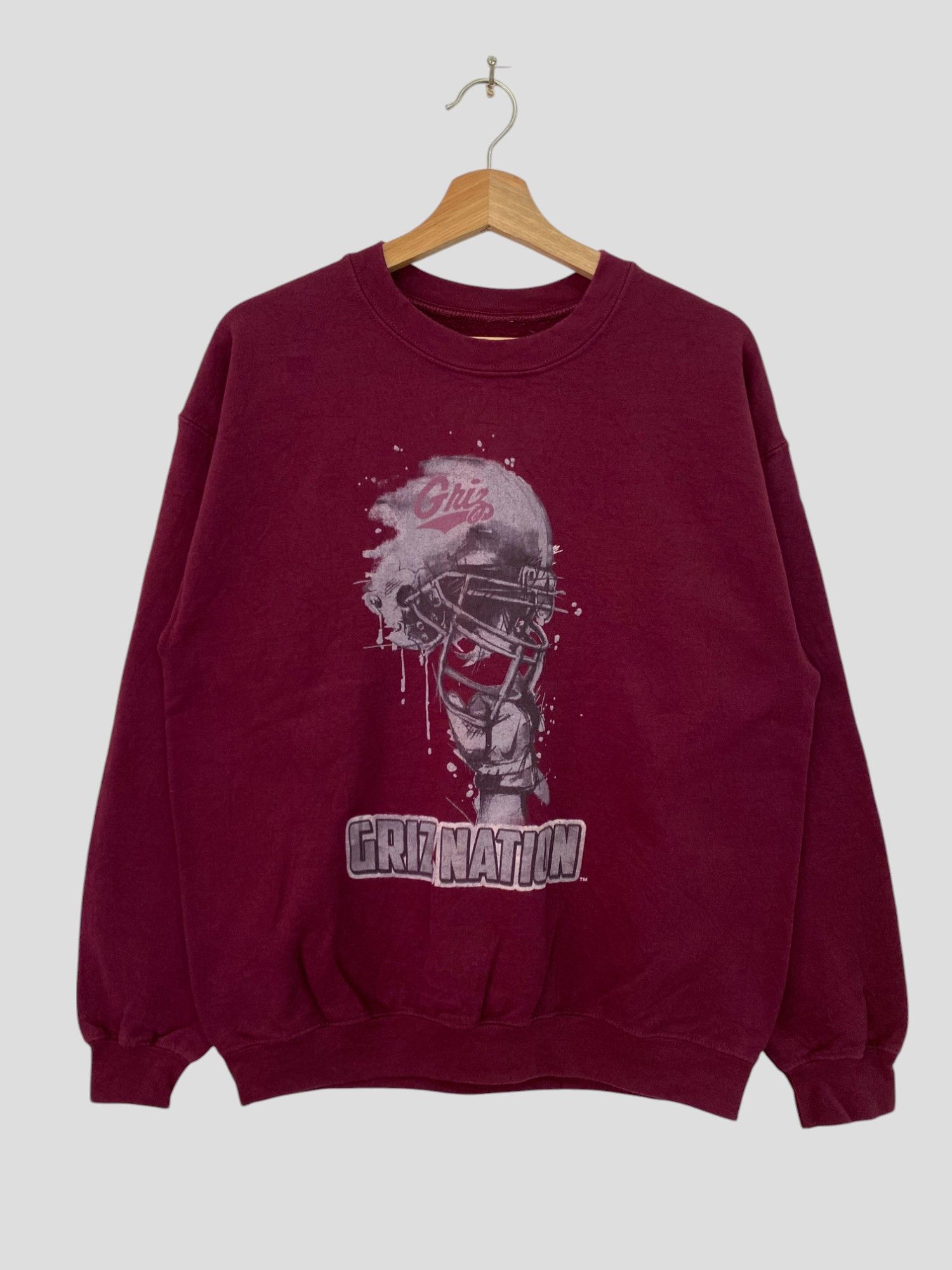 Other Griz Nation Rugby Maroon Sweatshirt Crewneck Medium Size US M / EU 48-50 / 2 - 1 Thumbnail