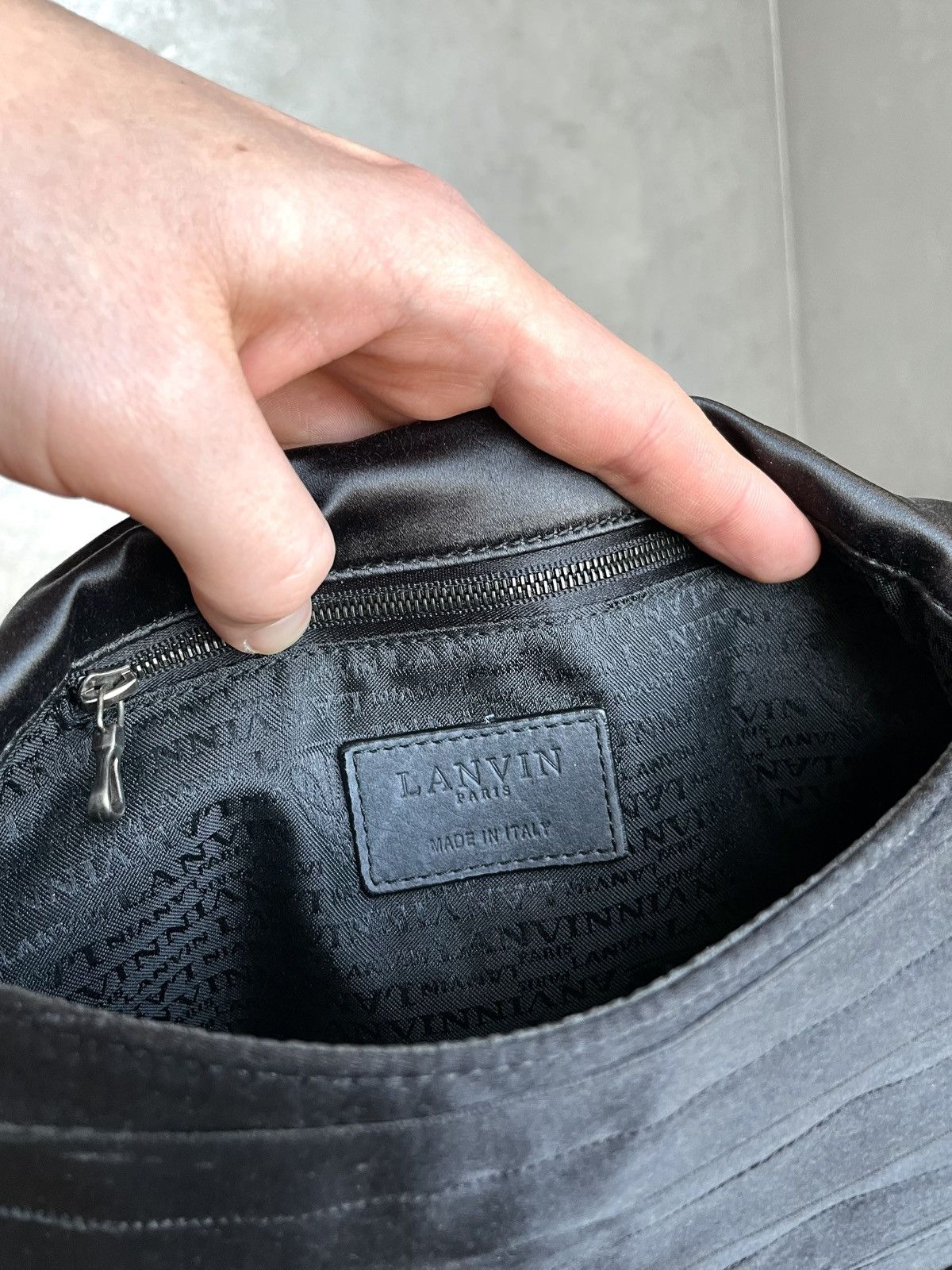 Lanvin Lanvin Amalia Hand Shoulder Bag Black Size ONE SIZE - 5 Thumbnail