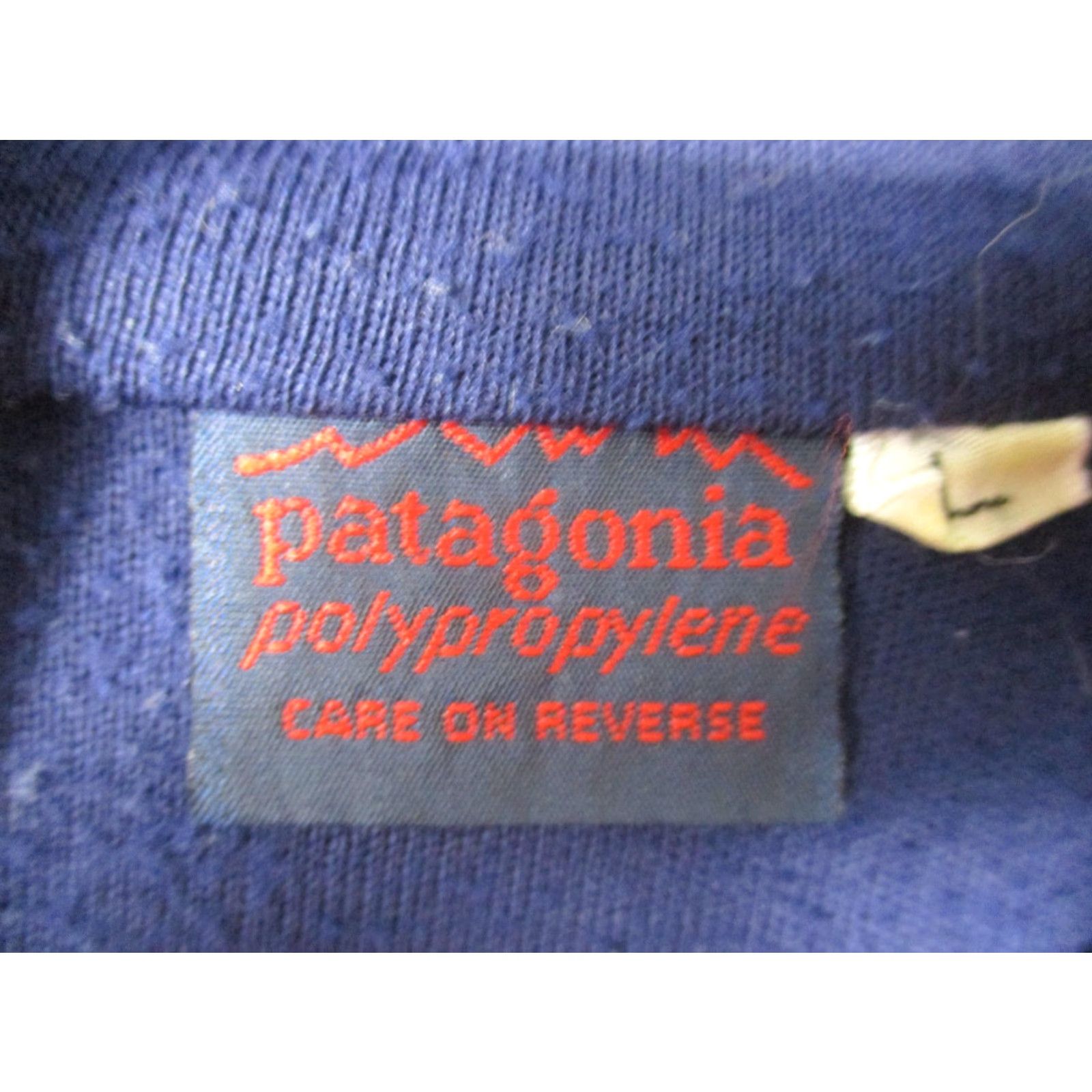 Patagonia VINTAGE Patagonia Pullover Mens Large Blue Polypropylene Half Zip Base Layer 90s Size US L / EU 52-54 / 3 - 2 Thumbnail