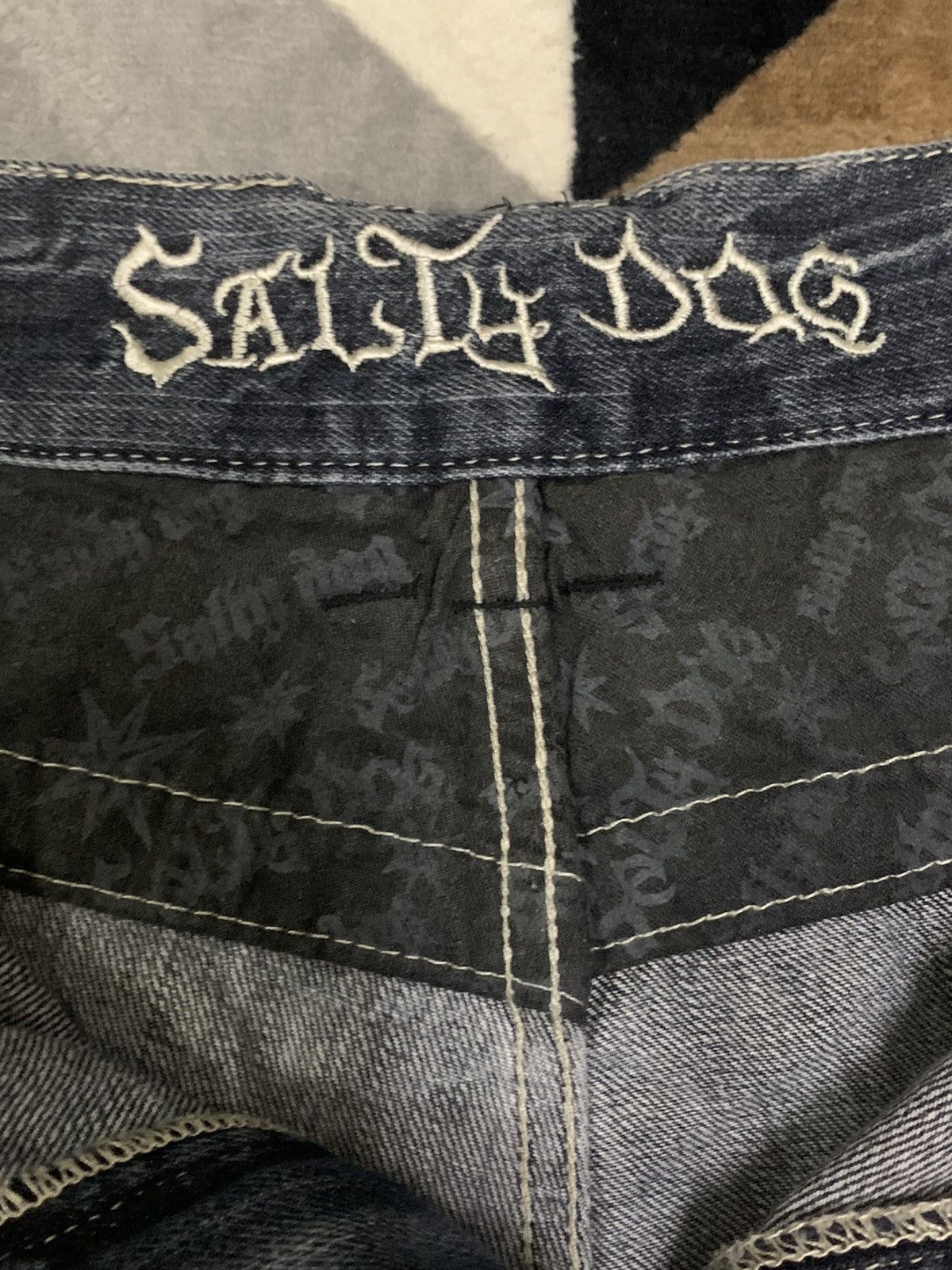 If Six Was Nine × Japanese Brand × Tornado Mart Vintage Salty Dog Seditionaries Style Tornado Mart Jeans Size US 31 - 14 Thumbnail
