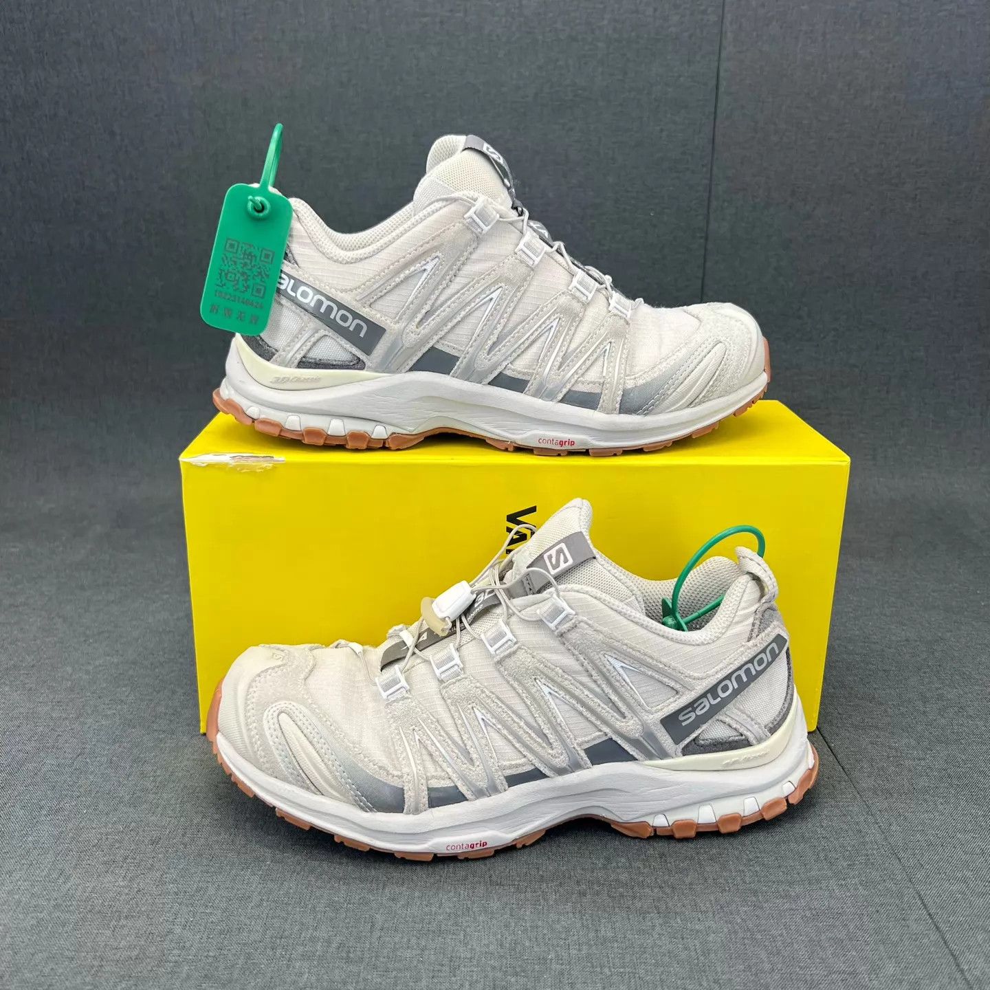 Salomon Salomon XA Pro 3D Gray Feather 40 9/10 With Box Size US 7 / EU 40 - 2 Thumbnail