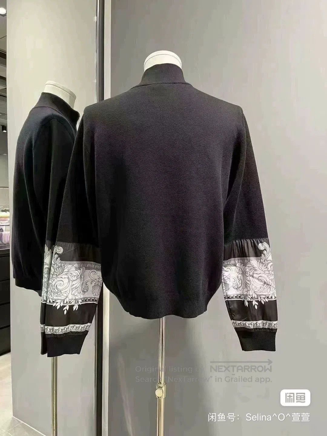 Versace Versace Men's Wool Cardigan. Size US S / EU 44-46 / 1 - 2 Thumbnail