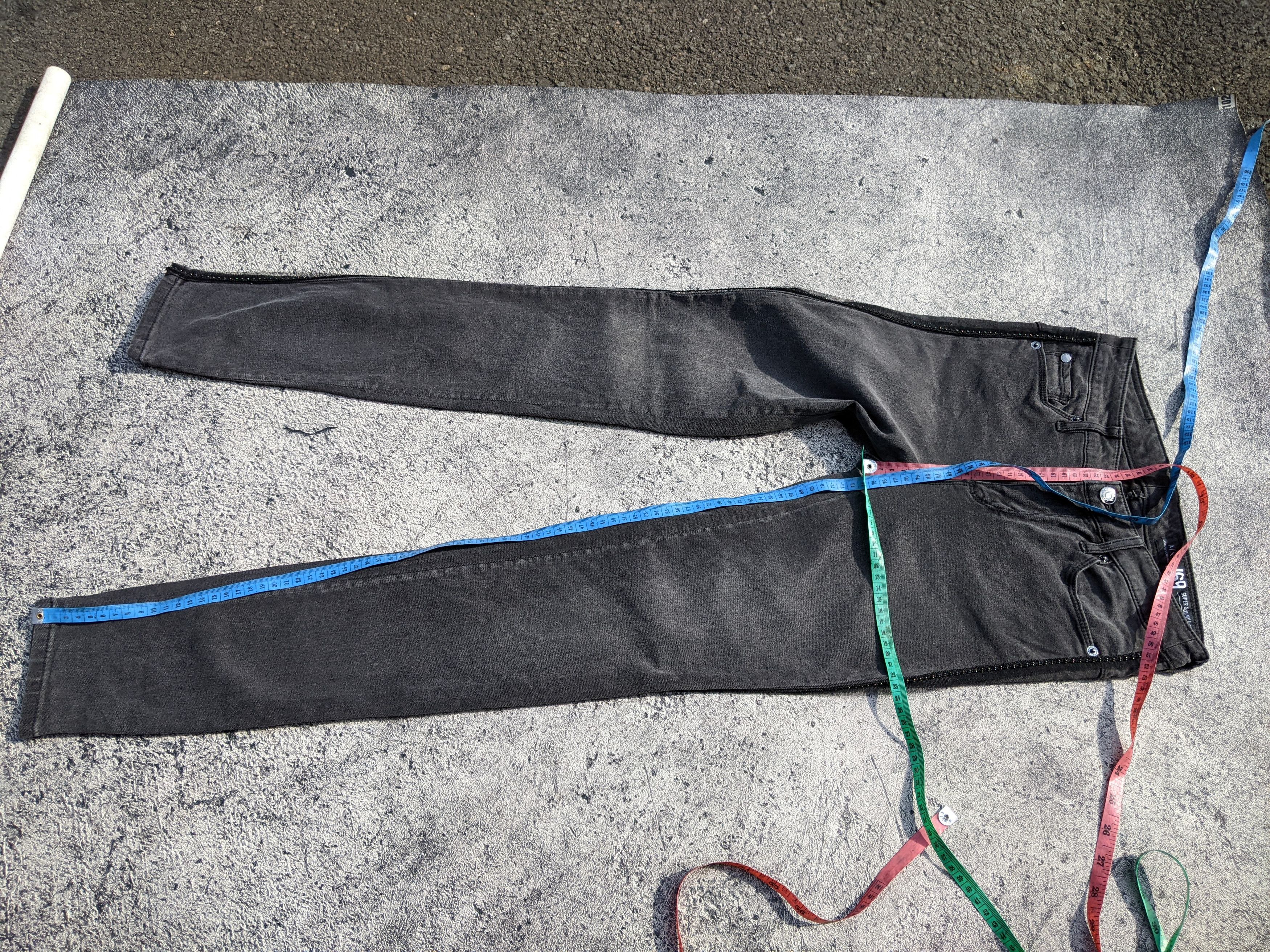 Armani × Armani Exchange × Designer Armani Exchange J69 Skinny Washed Jeans Size 25" / US 0 / IT 36 - 15 Thumbnail