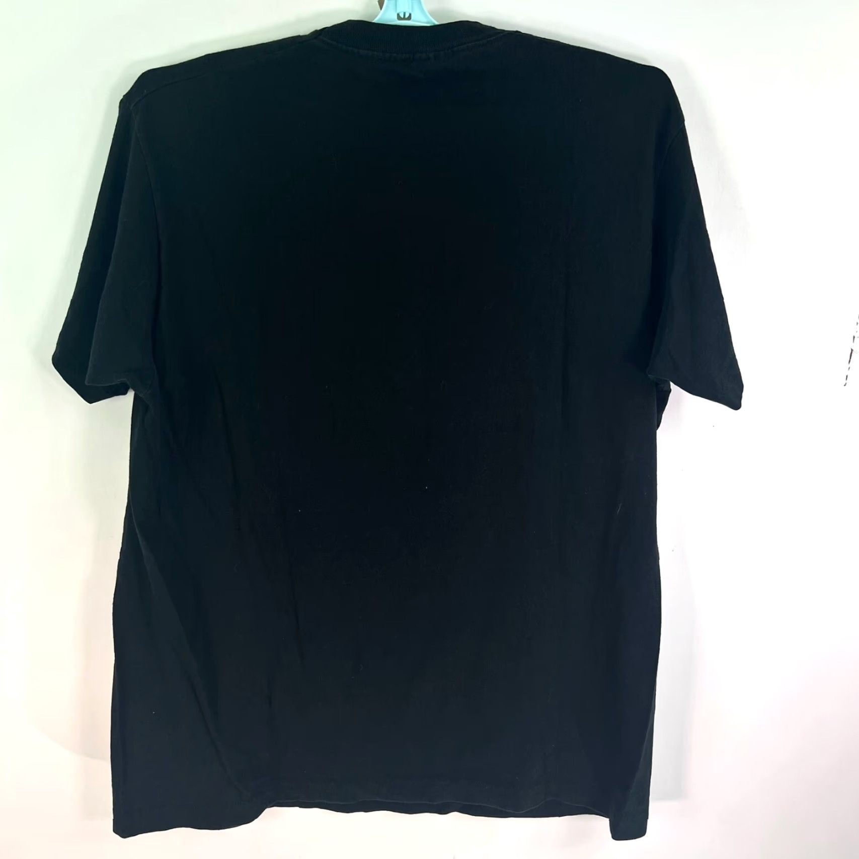 Fruit Of The Loom Vintage Fruit of the Loom T-Shirt Men XL Black Eye of Horus Ancient Egyptian Symbol Health Protection Short Sleeve Cotton Size US XL / EU 56 / 4 - 5 Thumbnail