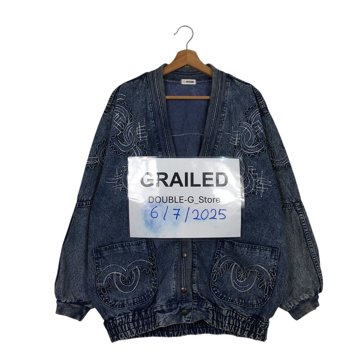 Japanese Brand 📌Vtg Denim Indigo Worker Jacket Jokwang Issey Miyake Size US M / EU 48-50 / 2 - 1 Thumbnail