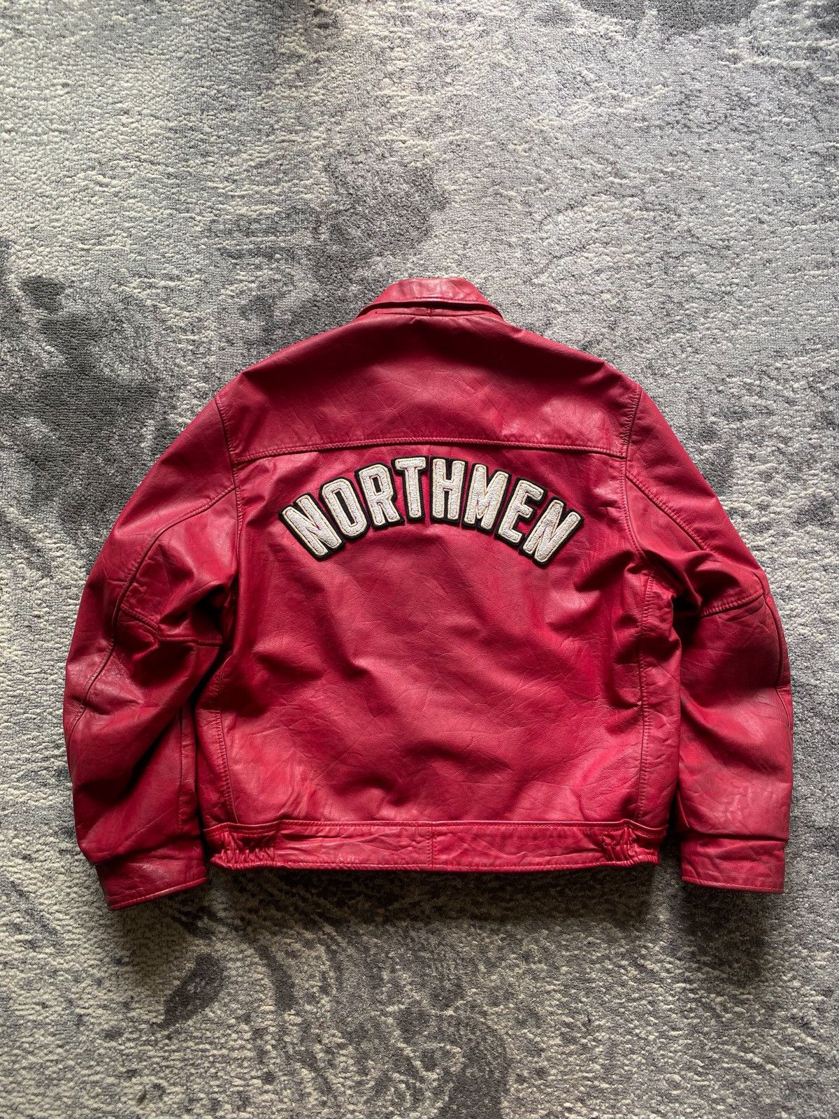 Vintage 1978 Newton Brook Northman NFL Semi Finals Leather Size US L / EU 52-54 / 3 - 10 Thumbnail