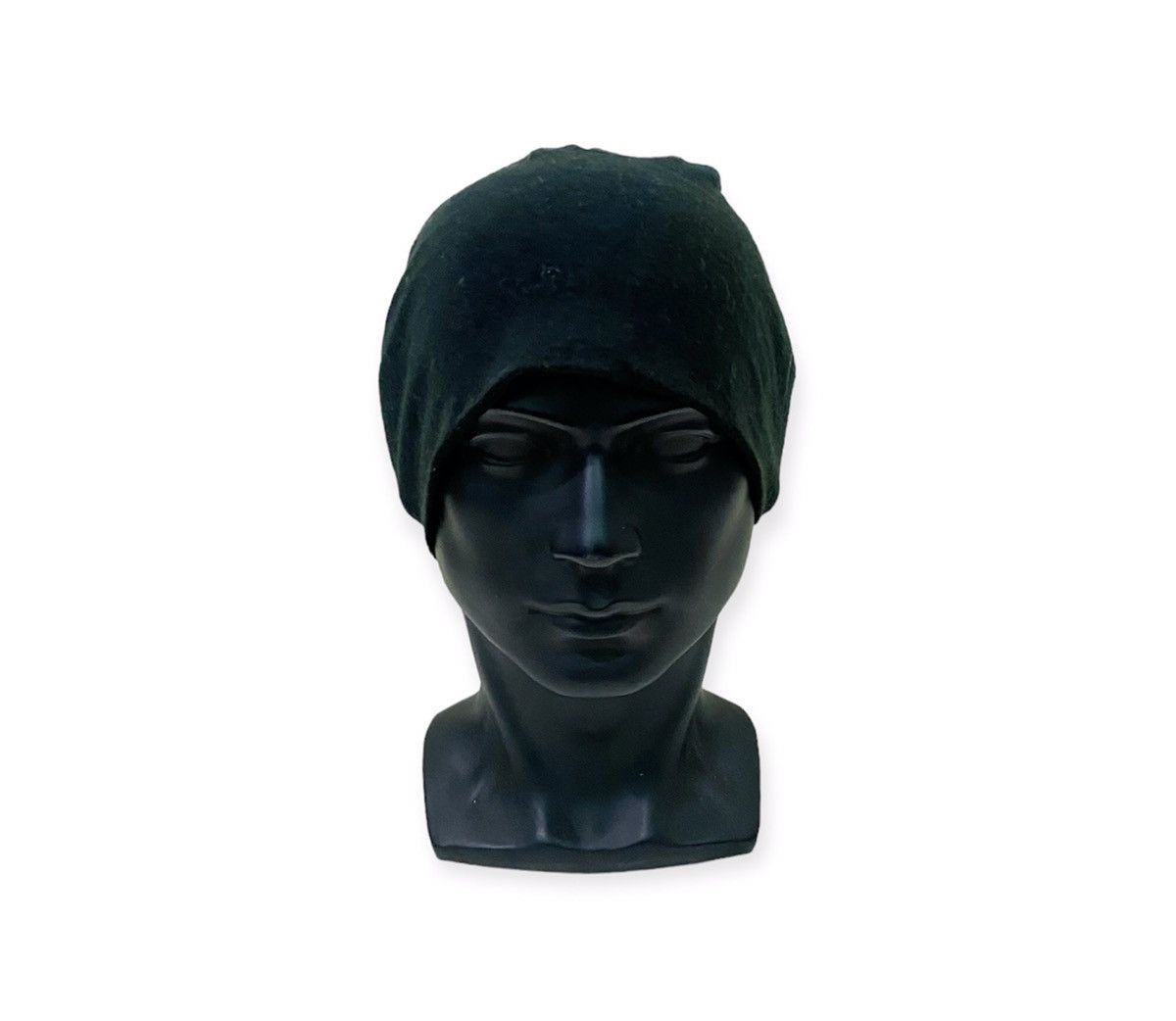 image of Ca4La Plain Beanie Hat in Black, Men's