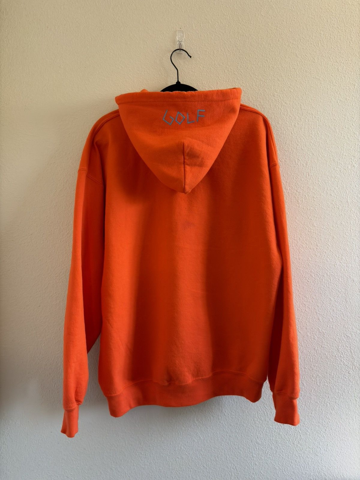 Golf Wang Grail 2012 Golf Wang Odd Eyes Cat Hoodie - Orange Size L Size US L / EU 52-54 / 3 - 3 Thumbnail