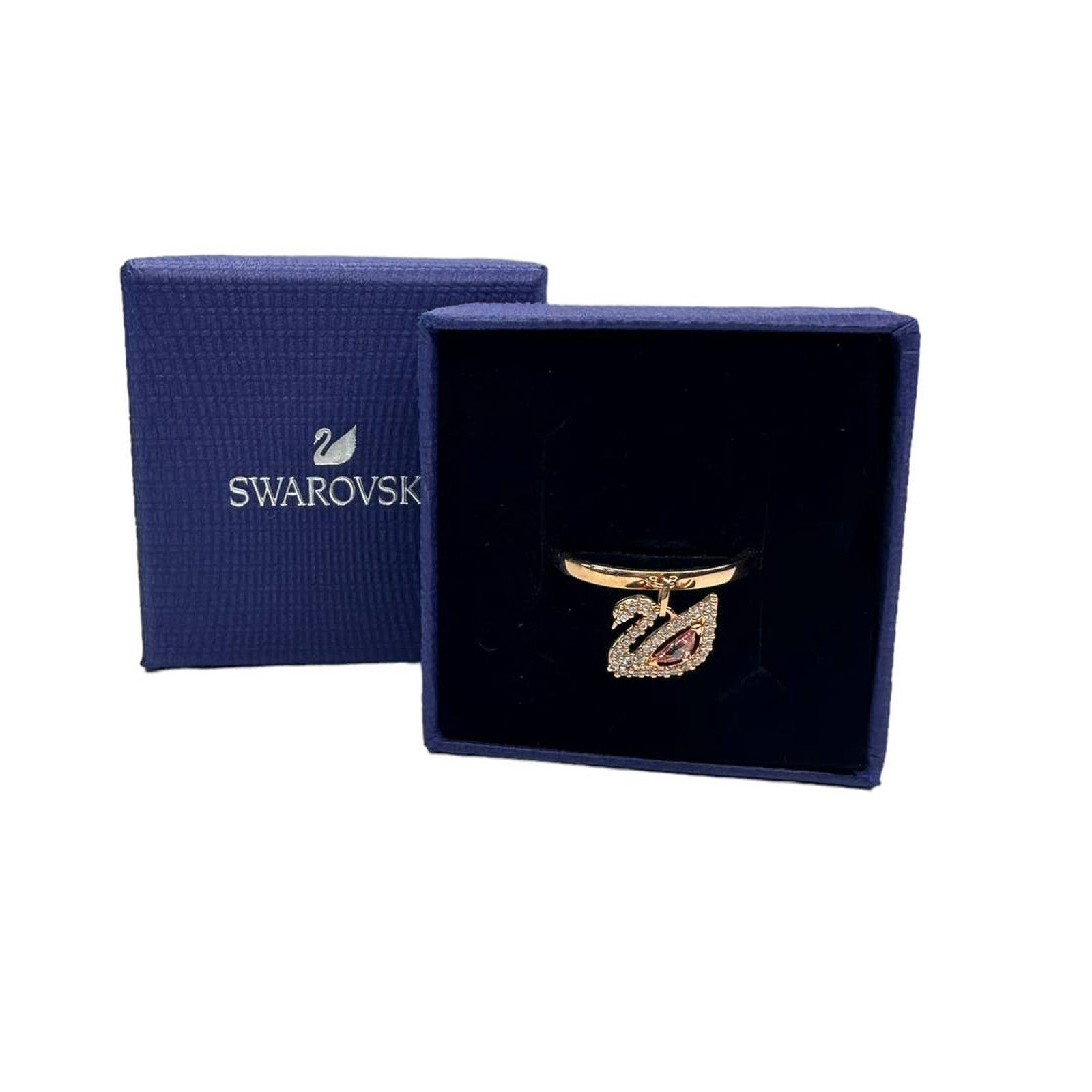 Swarovski Swarovski Dazzling Swan ring Rose gold-tone plated 5 / 50 Size ONE SIZE - 1 Thumbnail