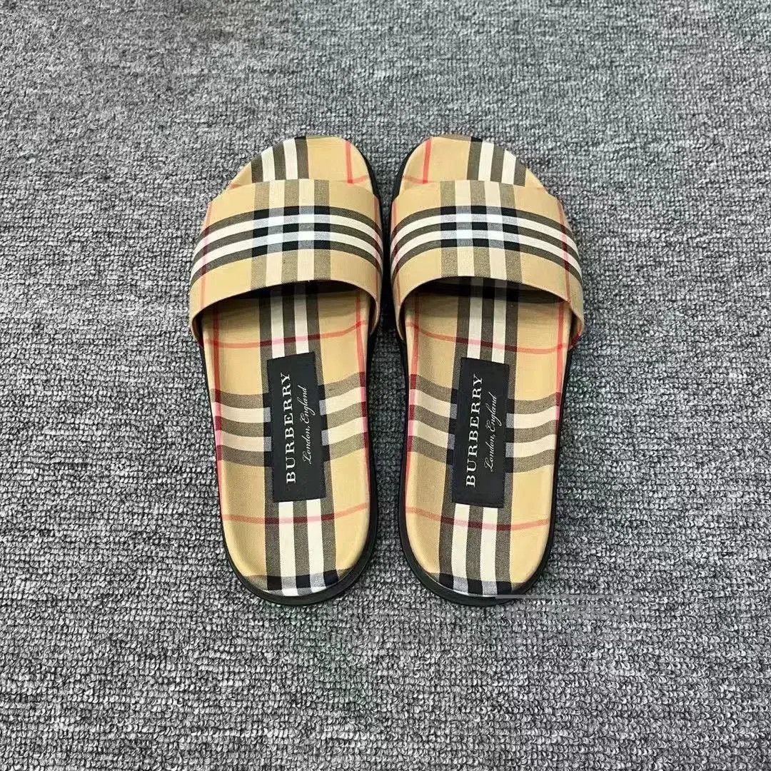 Burberry Burberry Brown Classic Check Slippers. Size US 8.5 / IT 38.5 - 3 Thumbnail