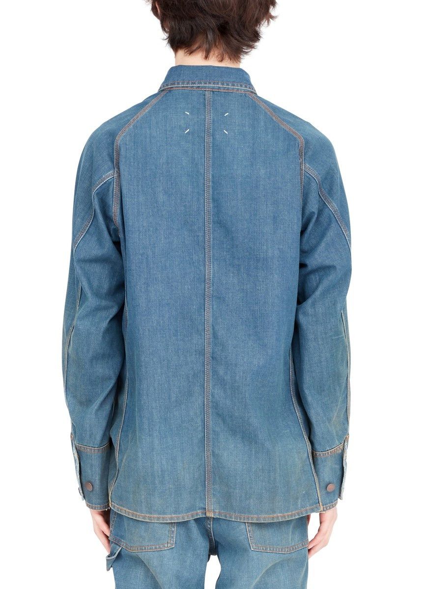 Maison Margiela oc11z0925 Denim Jacket in Blue Size US S / EU 44-46 / 1 - 6 Thumbnail