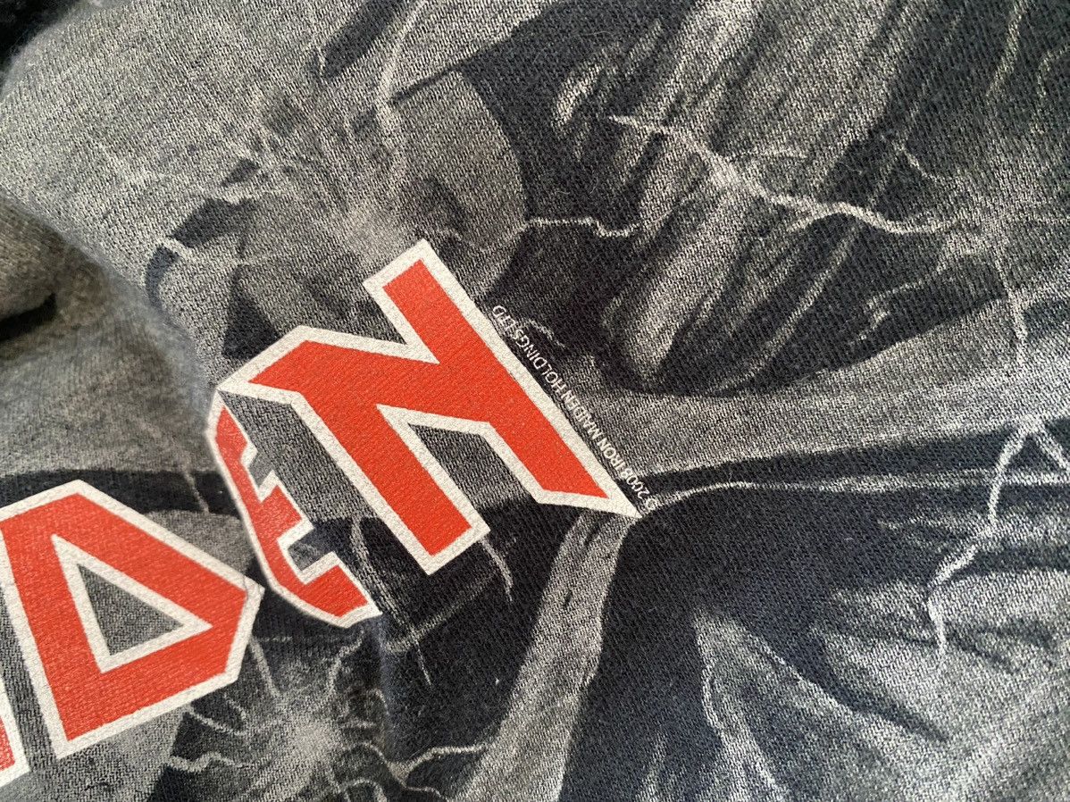 Band Tees × Iron Maiden × Vintage Iron Maiden y2k, 2008, band tee tis, T-shirt, Size US M / EU 48-50 / 2 - 5 Thumbnail